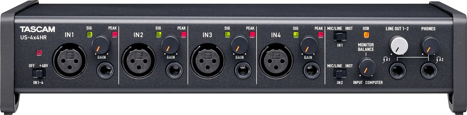 

Аудиоинтерфейс Tascam US-4x4HR