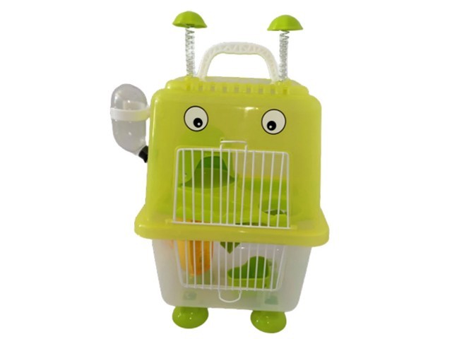 

Клетка для хомяка AnimAll Robotic 20.7x19x36 см салатовая