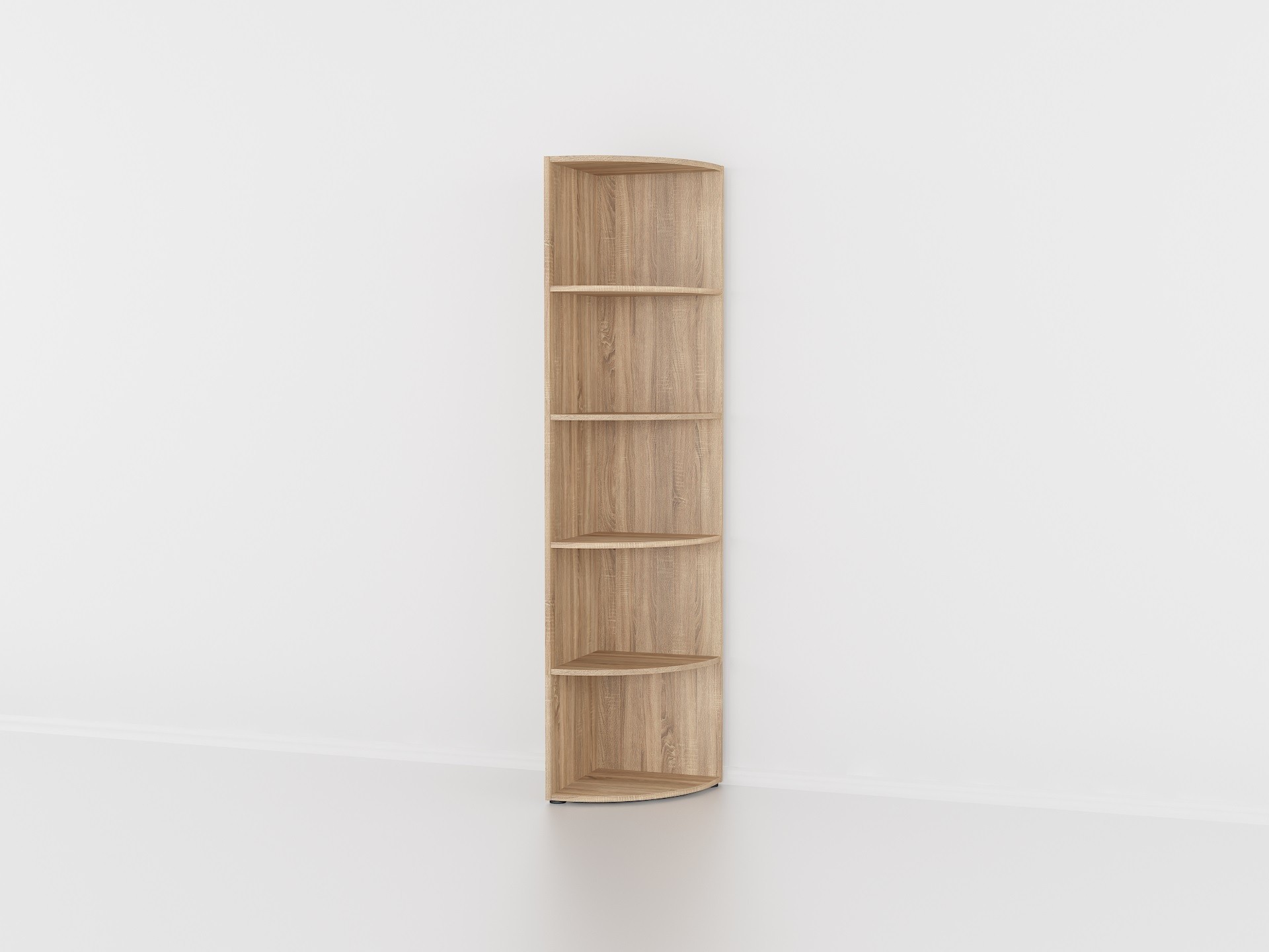 

Полка угловая Forte Elina 1806x400x400 Дуб сонома