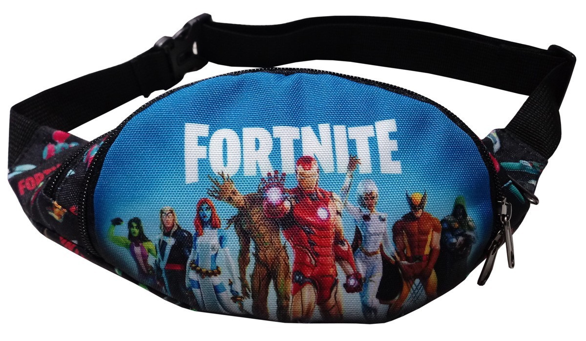 

Сумка-бананка Tiger Rio Print+ Fortnite синяя S219190