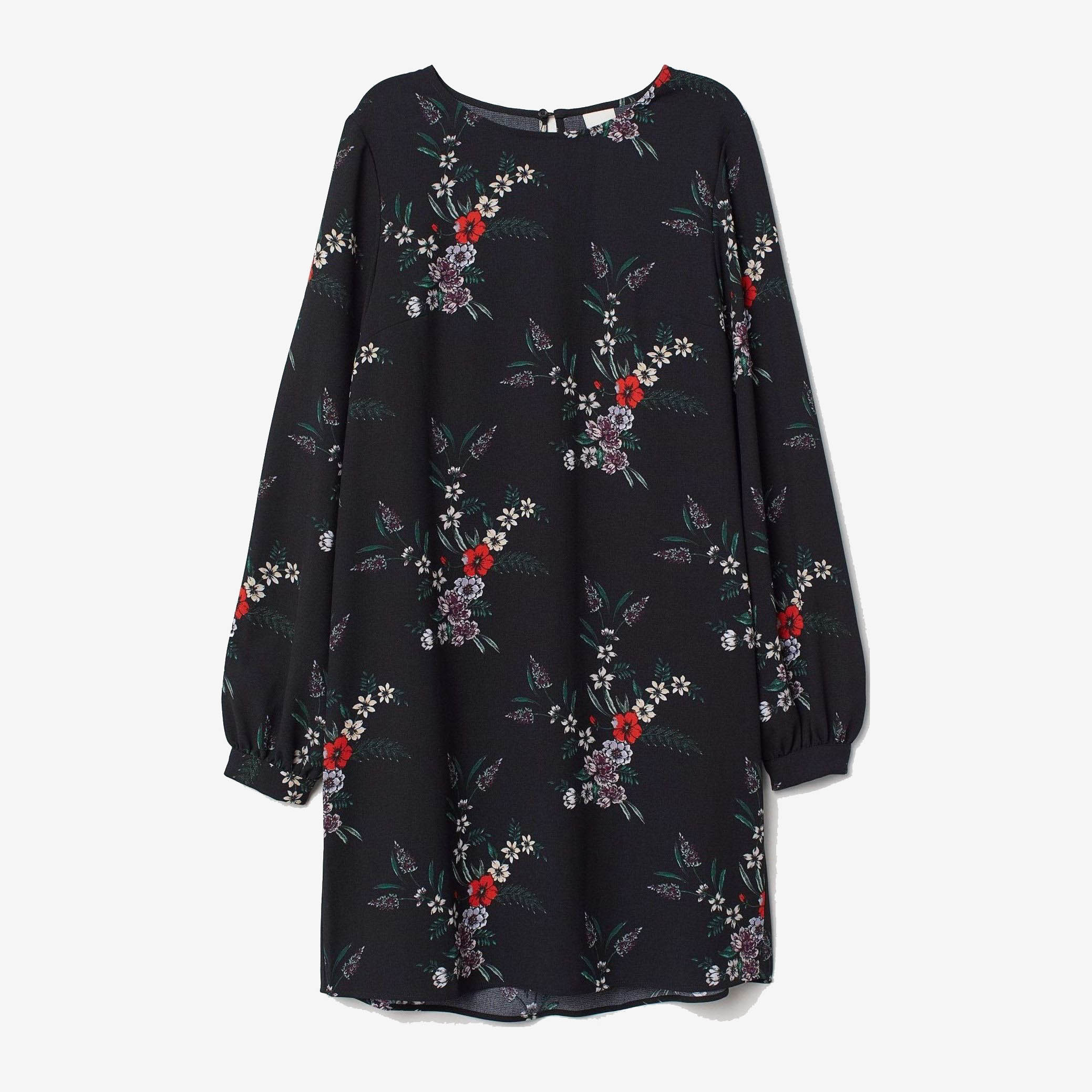 

Платье H&M 1703-6854171 34 Черное