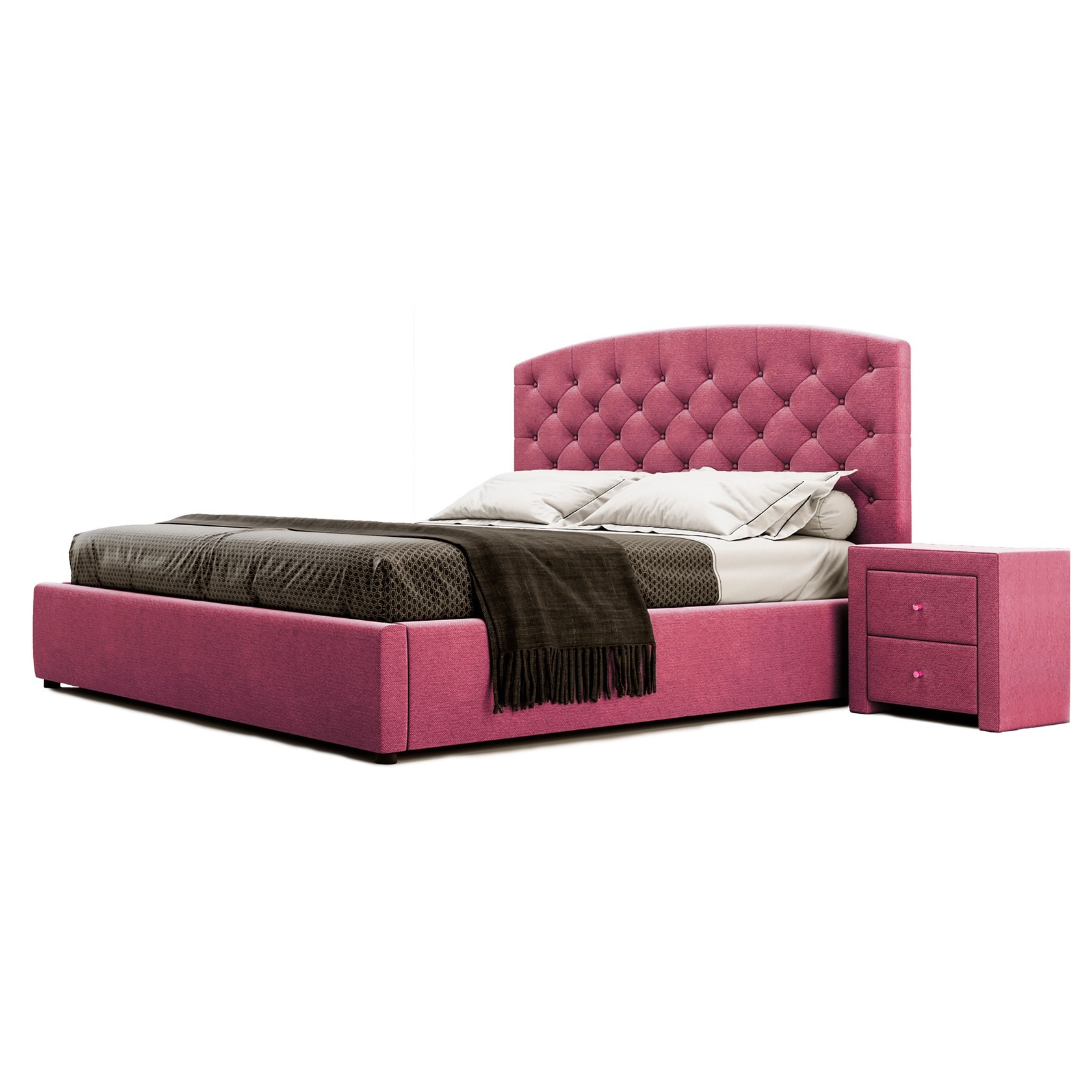 

Кровать Манхэттен III (Green Sofa) Розовая 140х200 см 381120_22