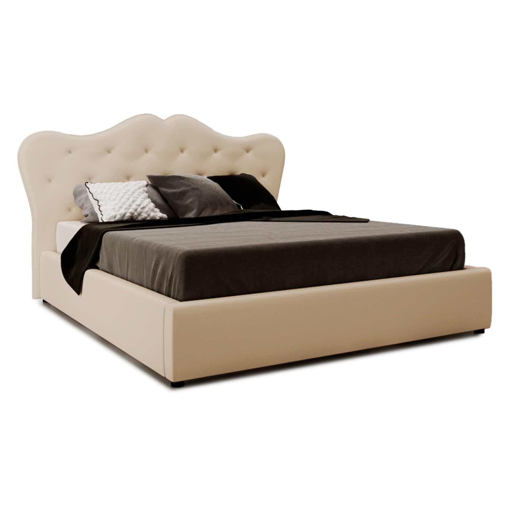 

Кровать Монро (Green Sofa) Бежевая 140х200 см 381125_32