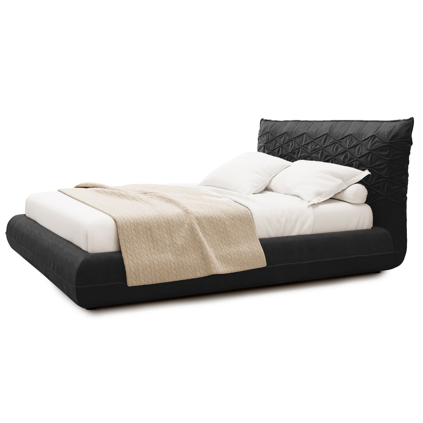 

Кровать Шанхай (Green Sofa) Черная 180х200 см 381149_24