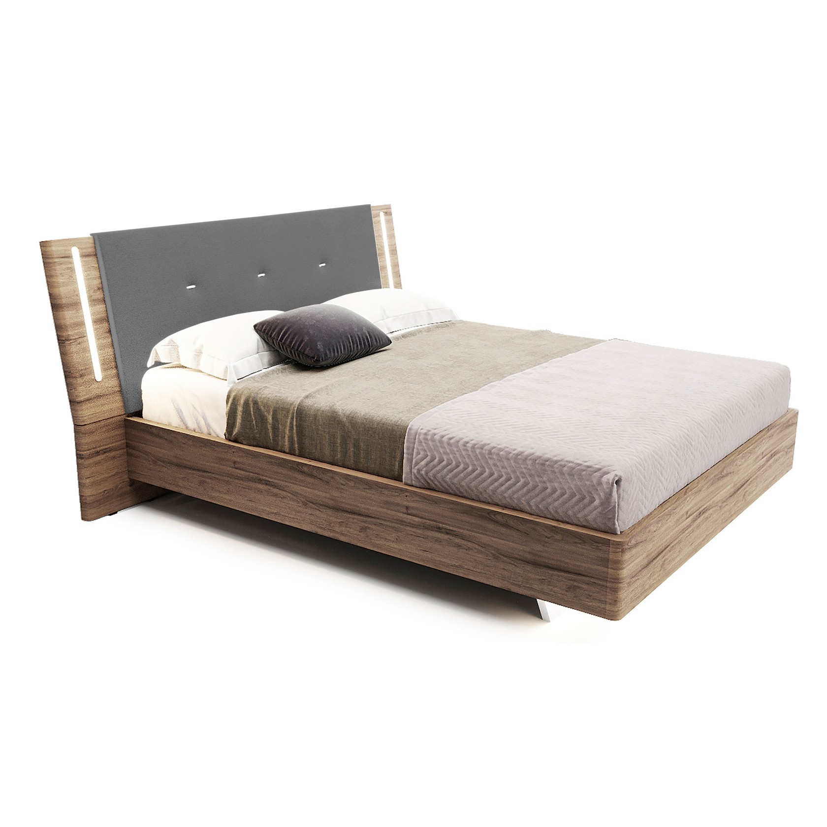 

Кровать Даллас модерн (Green Sofa) Коричневая + Серая 120х200 см 381112_41
