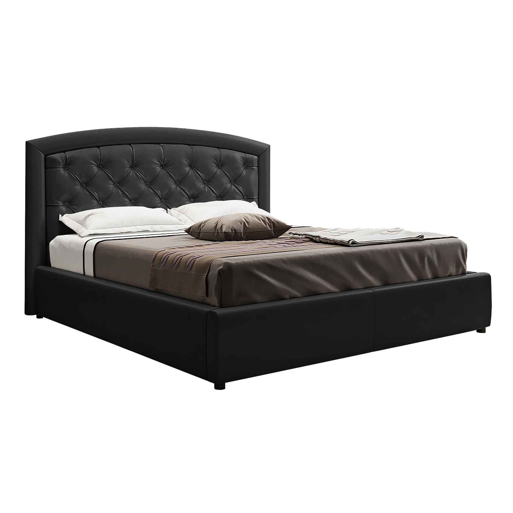 

Кровать Севилья (Green Sofa) Черная 140х200 см 381137_22