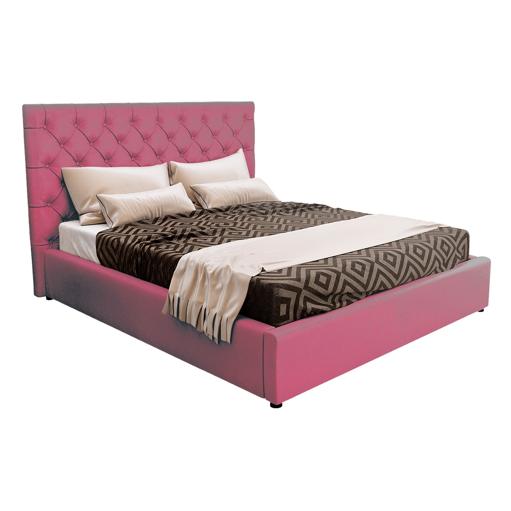 

Кровать Манхэттен (Green Sofa) Розовая 180х200 см 381118_24