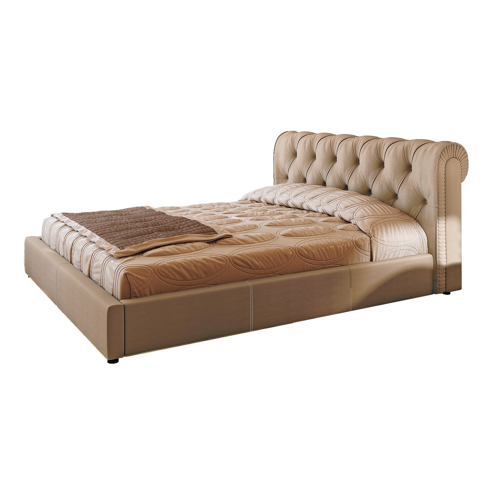

Кровать Честер (Green Sofa) Бежевая 140х200 см 381147_47