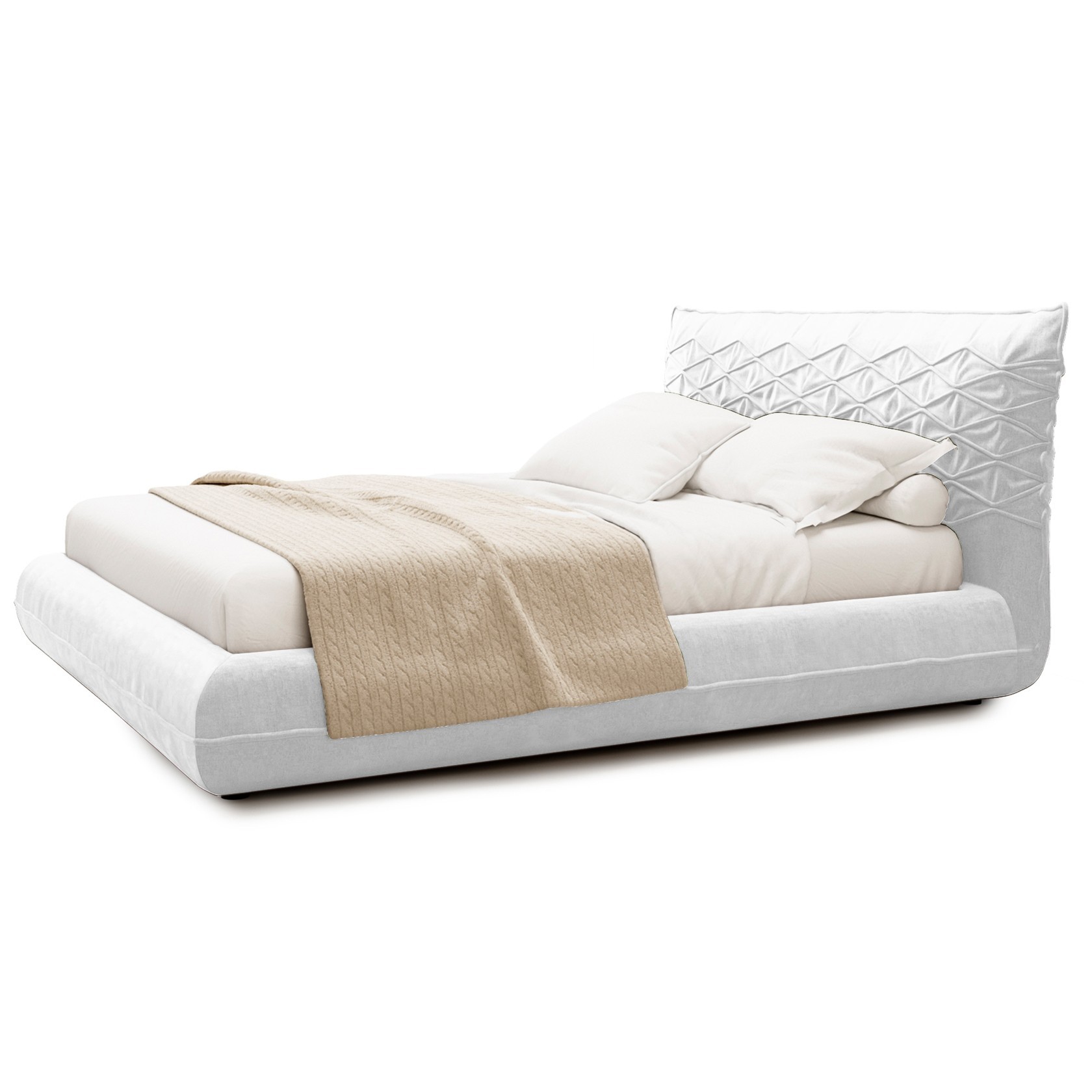 

Кровать Шанхай (Green Sofa) Белая 140х200 см 381149_42