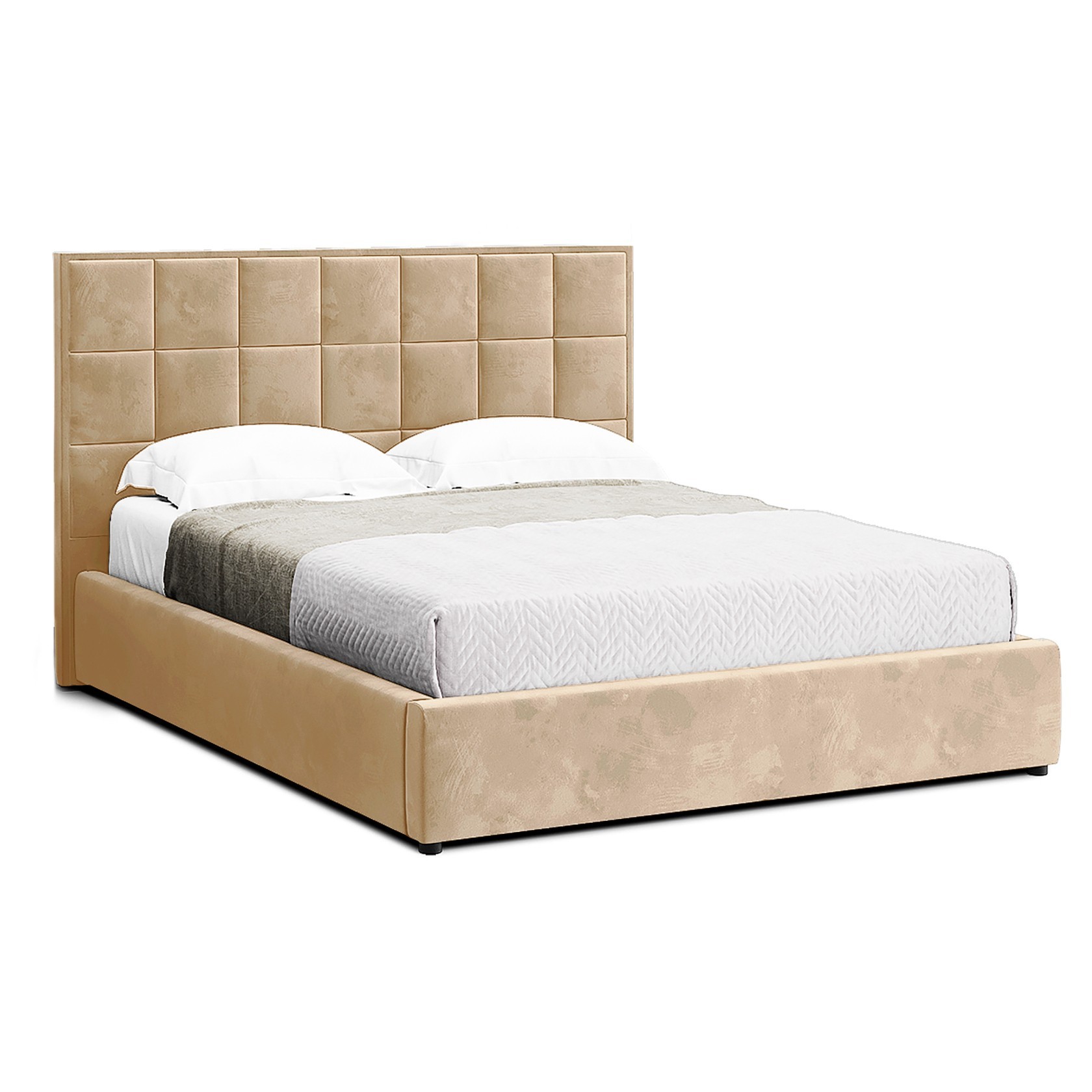 

Кровать Детройт (Green Sofa) Бежевая 160х200 см 381113_48