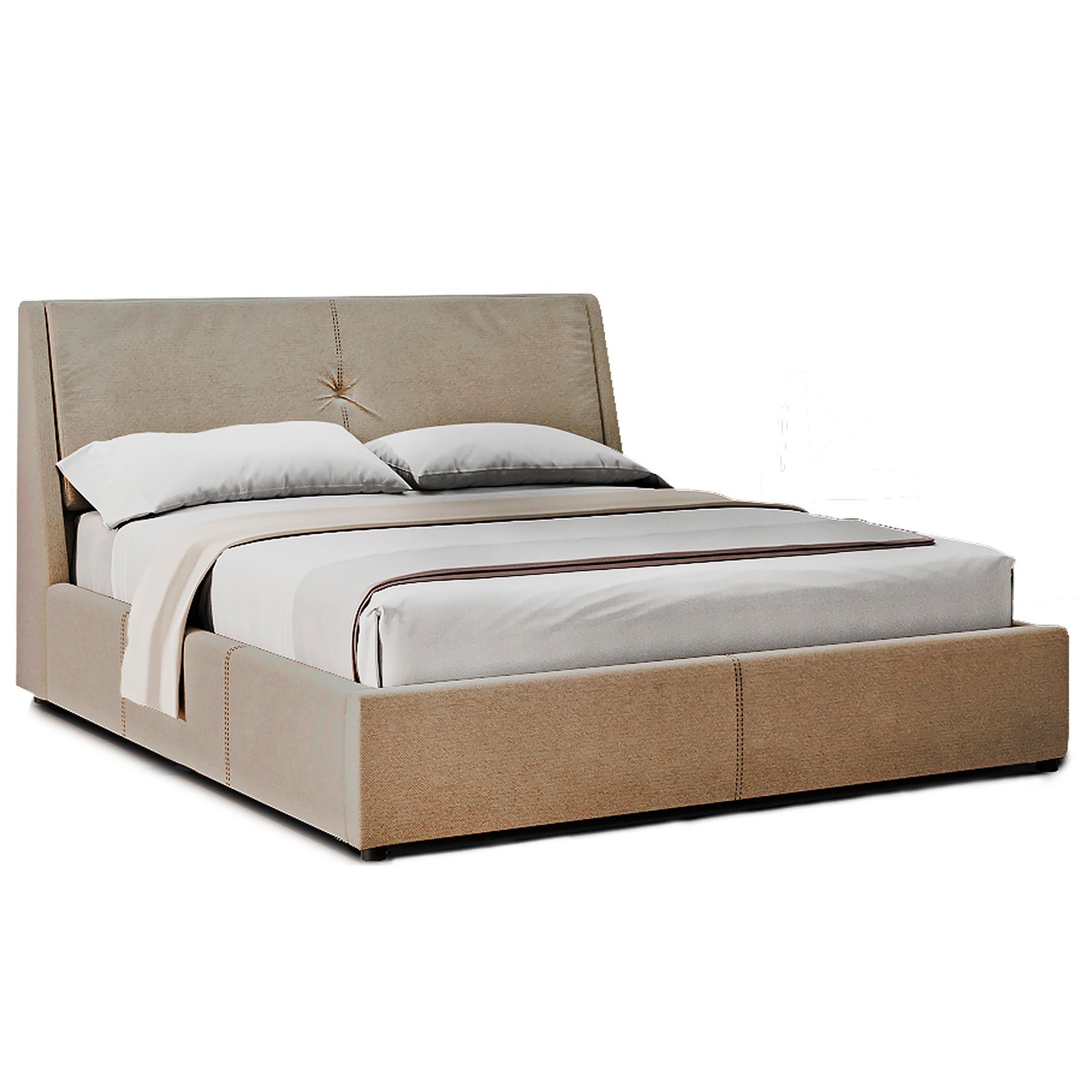 

Кровать Берлин (Green Sofa) Бежевая 200х200 см 381103_10