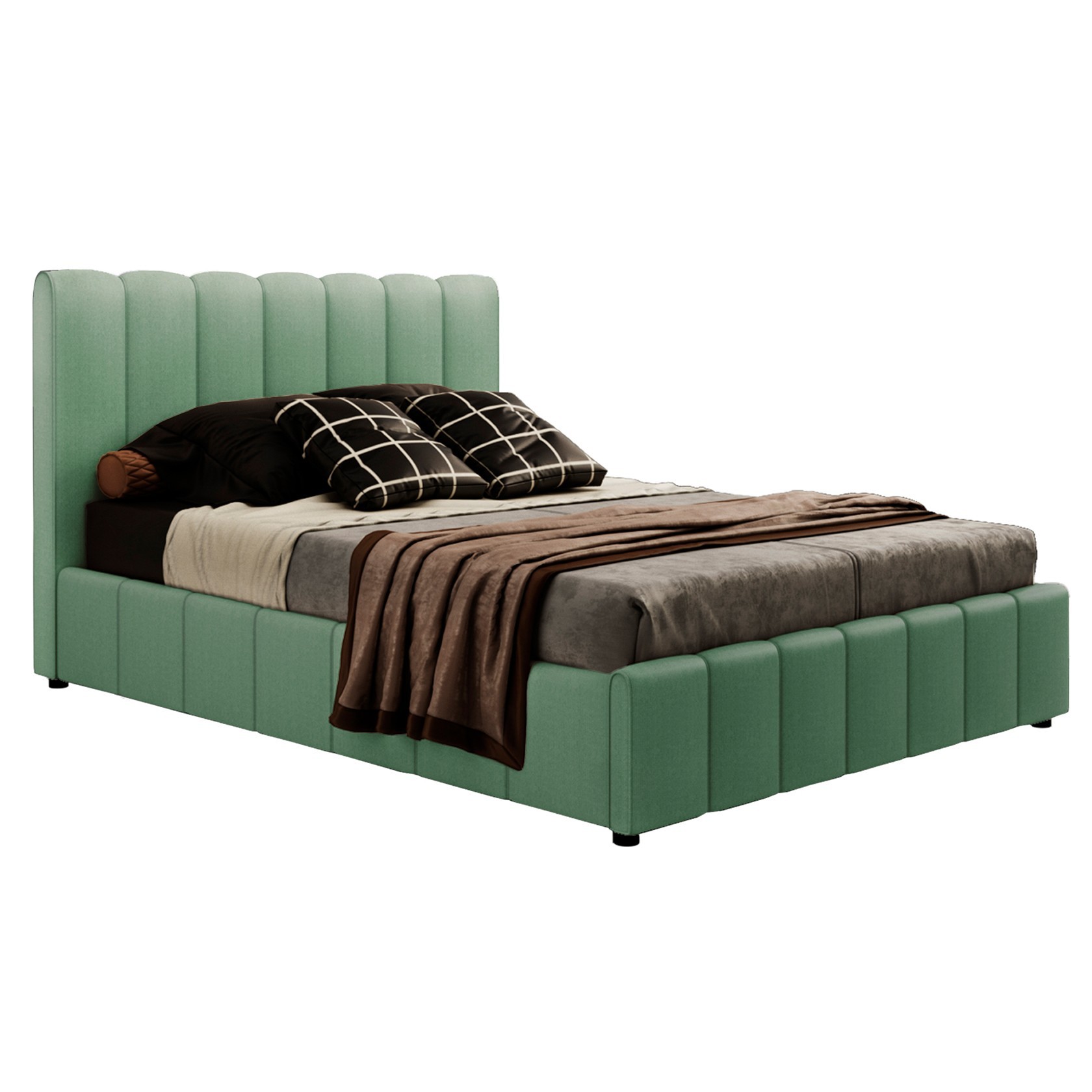

Кровать Лондон (Green Sofa) Зеленая 120х200 см 381117_11