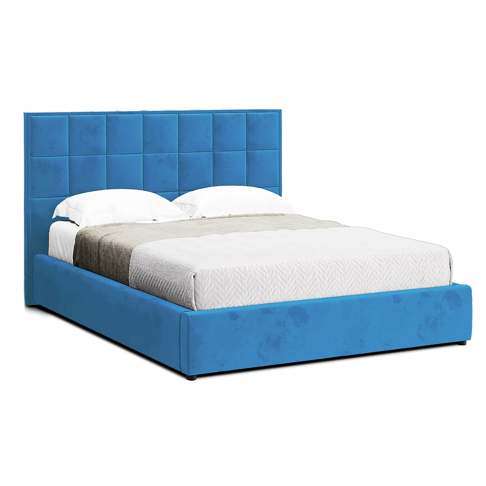 

Кровать Детройт (Green Sofa) Голубая 200х200 см 381113_10