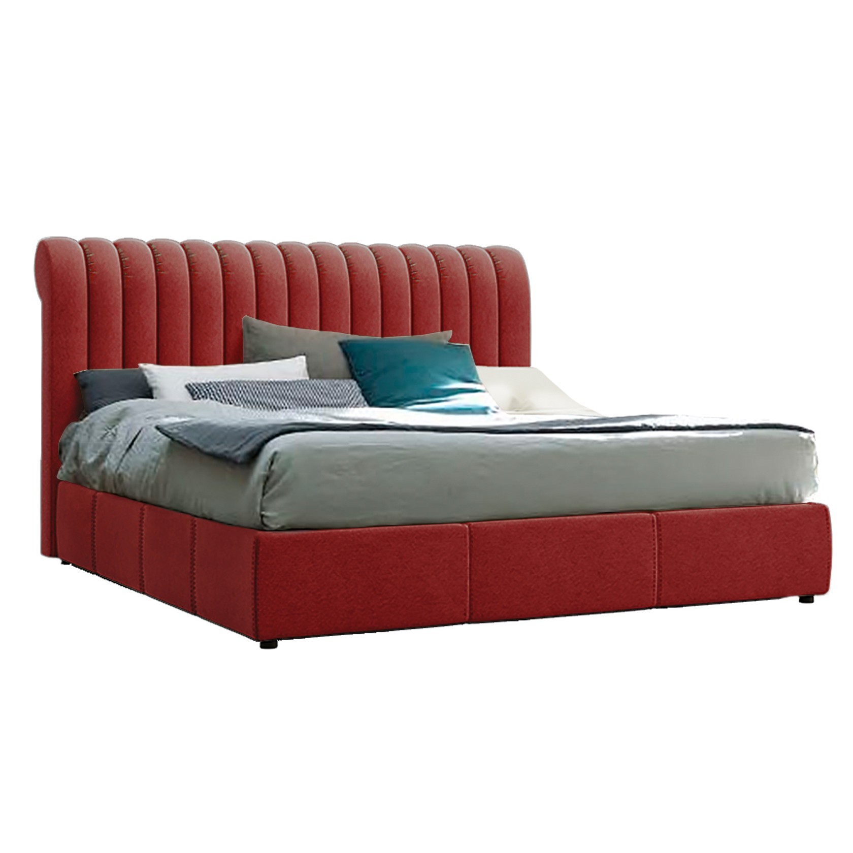 

Кровать Манчестер (Green Sofa) Красная 200х200 см 381121_45