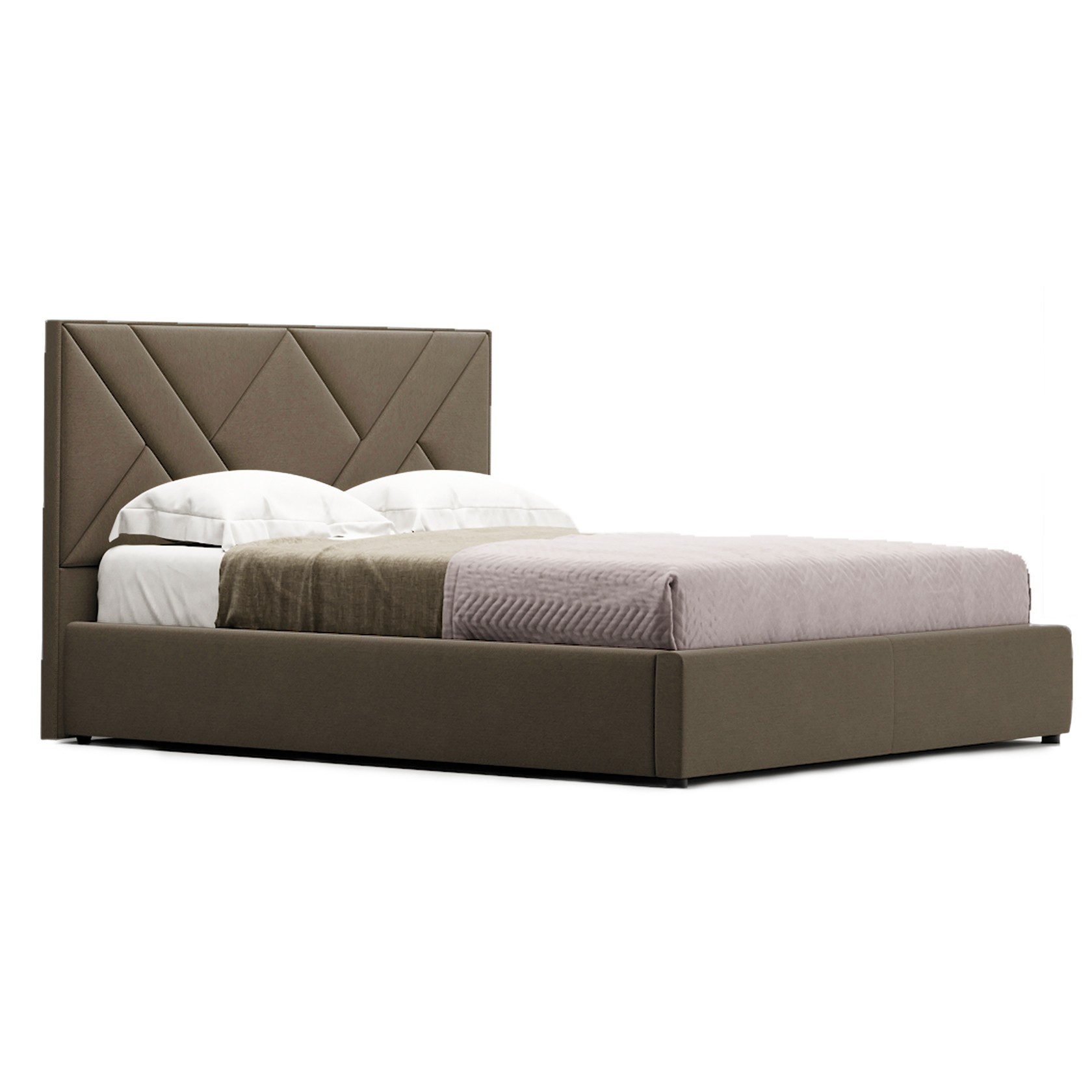 

Кровать Париж (Green Sofa) Коричневая 200х200 см 381132_40