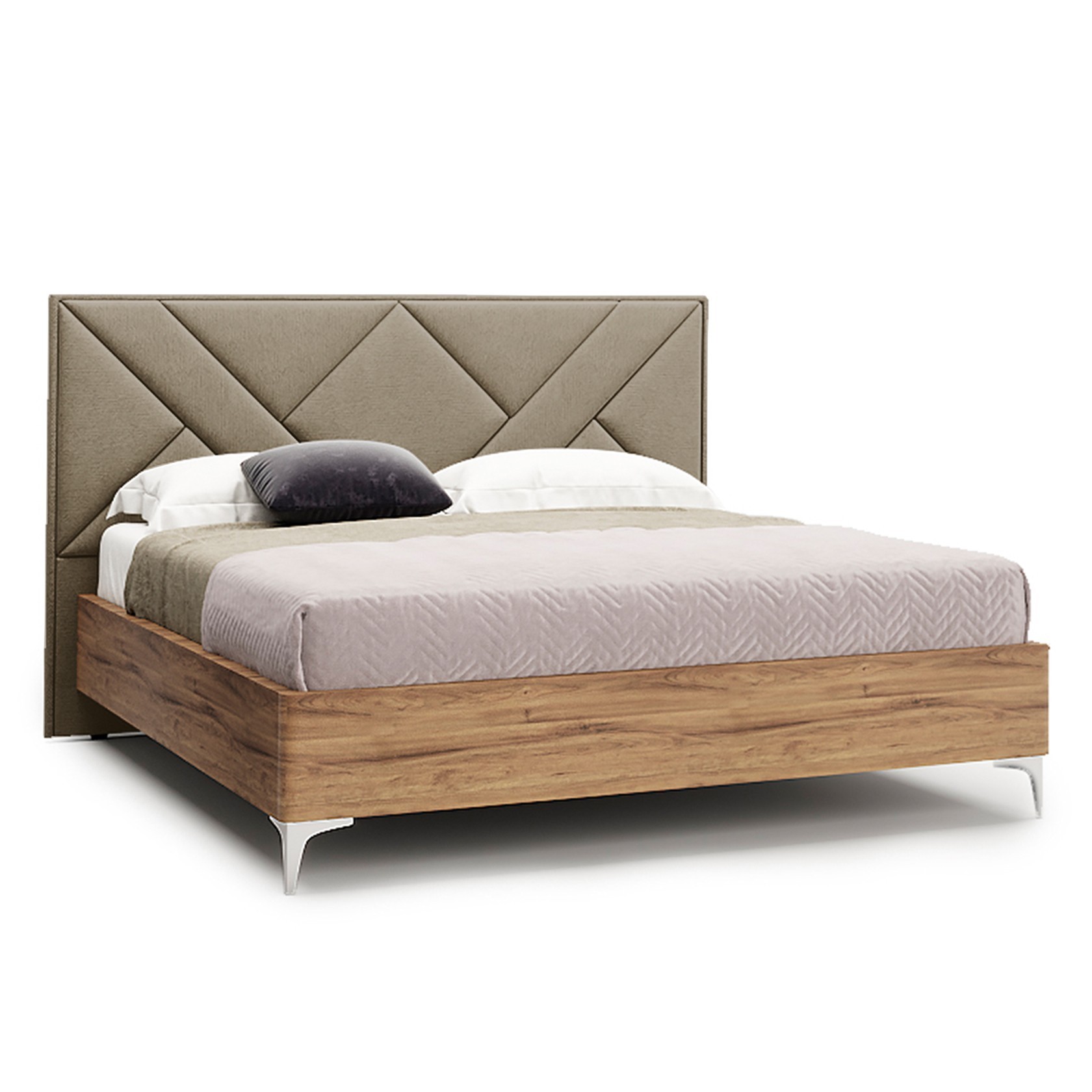

Кровать Париж модерн (Green Sofa) Бежевая 200х200 см 381133_45