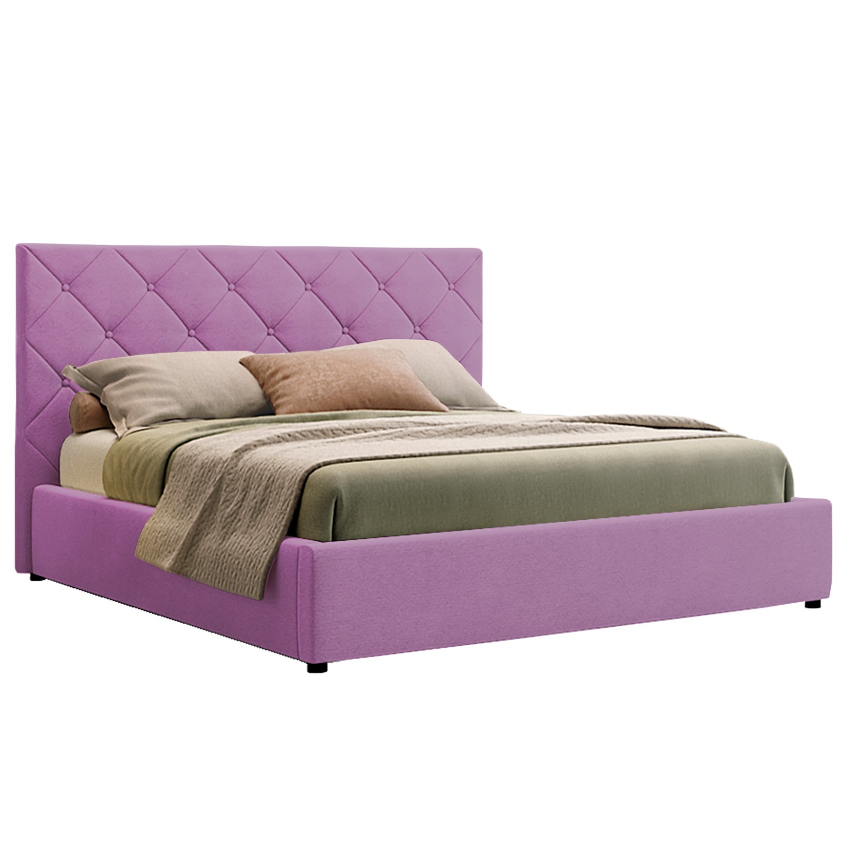 

Кровать Нью-Йорк ромбы (Green Sofa) Фиолетовая 140х200 см 381130_17