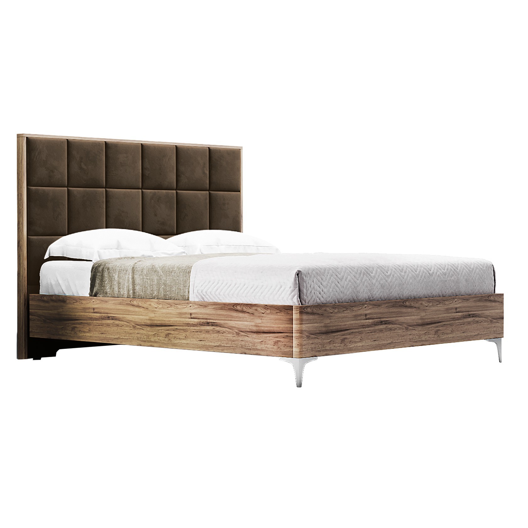 

Кровать Детройт модерн (Green Sofa) Коричневая 180х200 см 381114_24