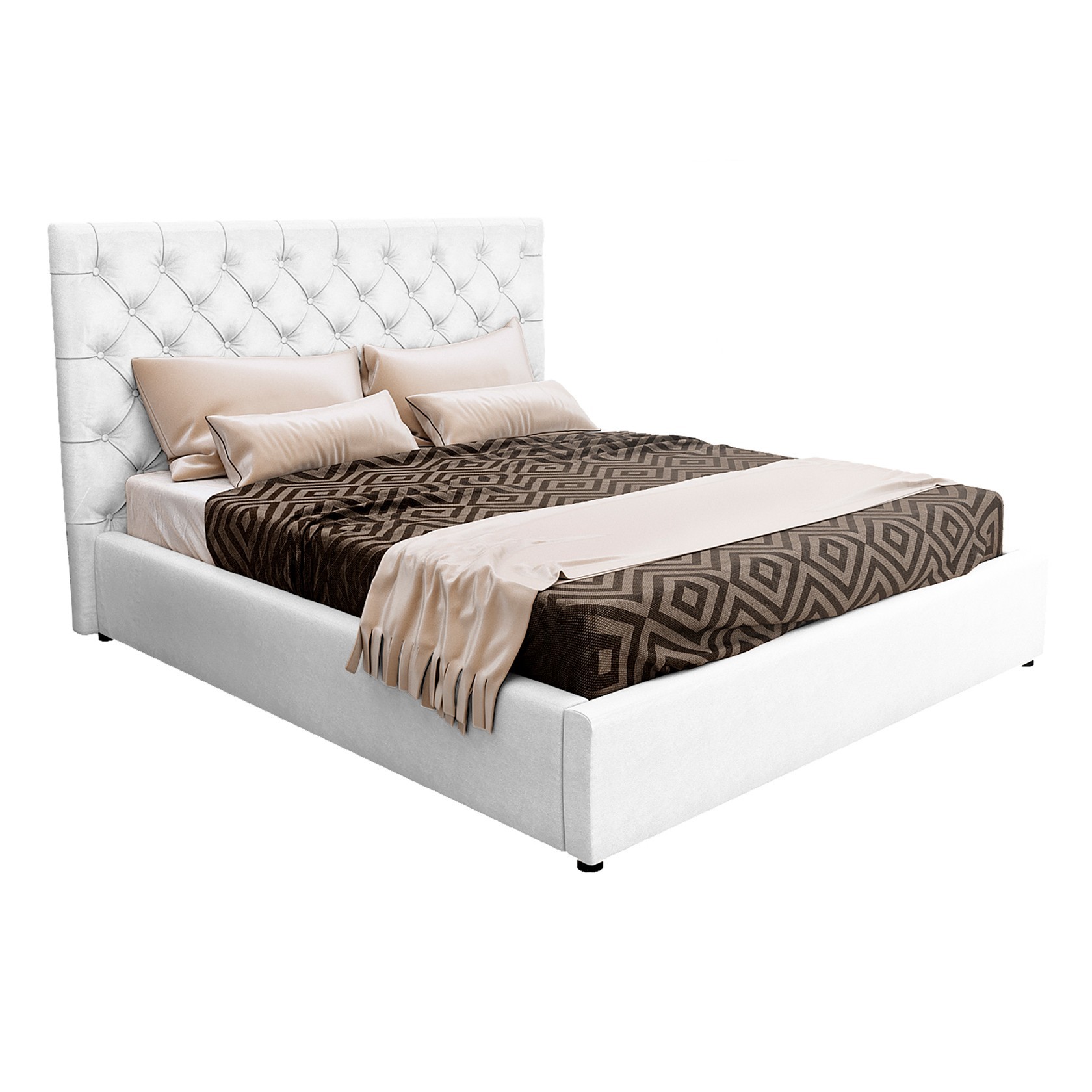 

Кровать Манхэттен (Green Sofa) Белая 140х200 см 381118_47