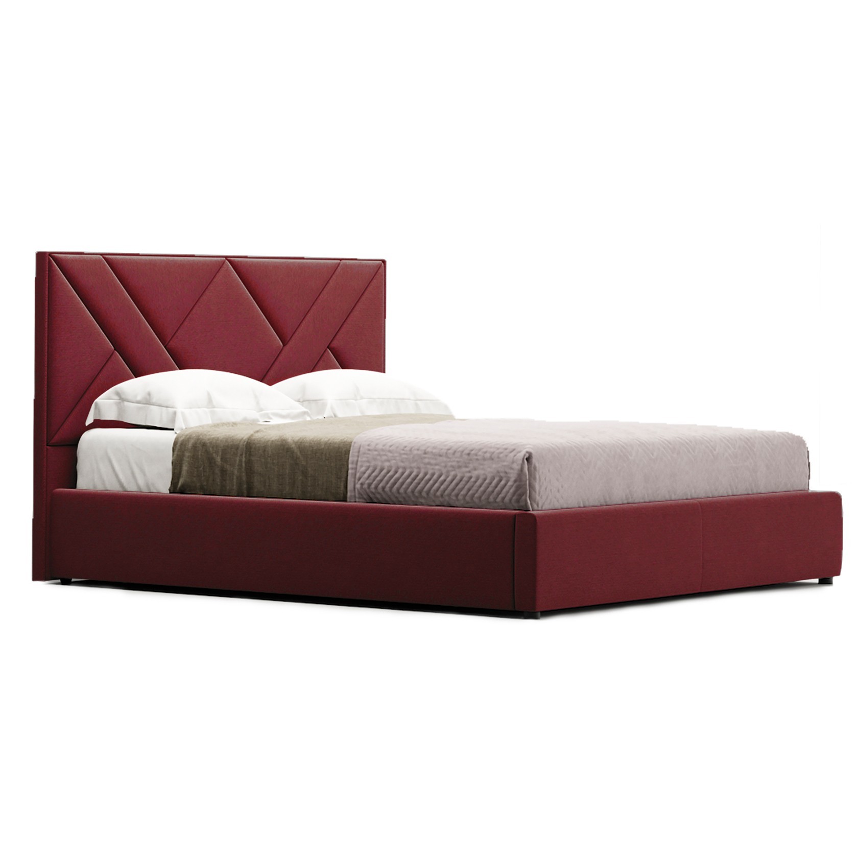 

Кровать Париж (Green Sofa) Красная 120х200 см 381132_26