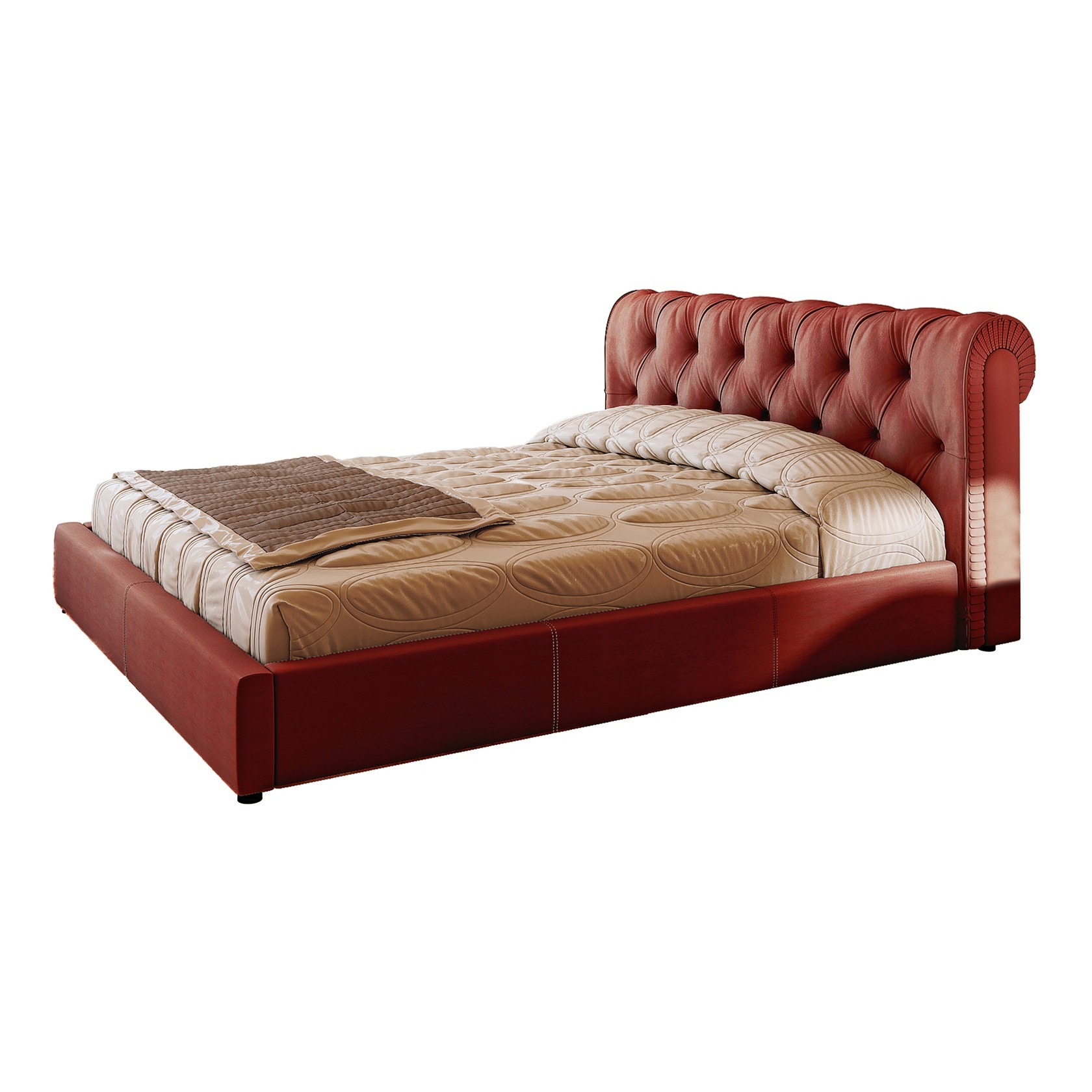 

Кровать Честер (Green Sofa) Красная 160х200 см 381147_28