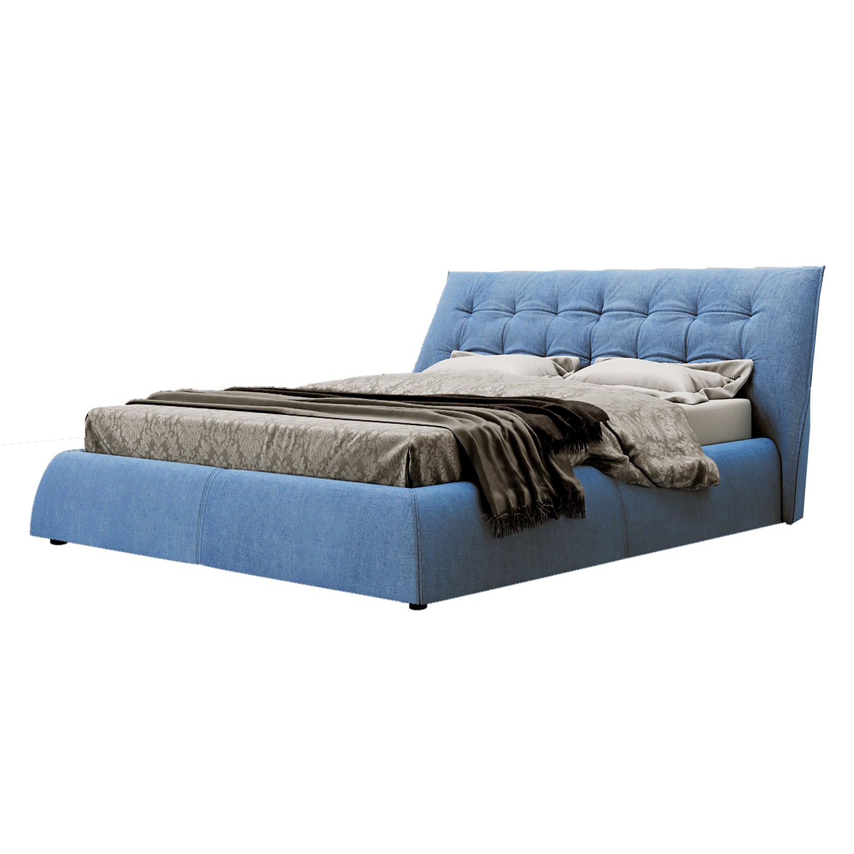 

Кровать Равенна (Green Sofa) Голубая 120х200 см 381134_06