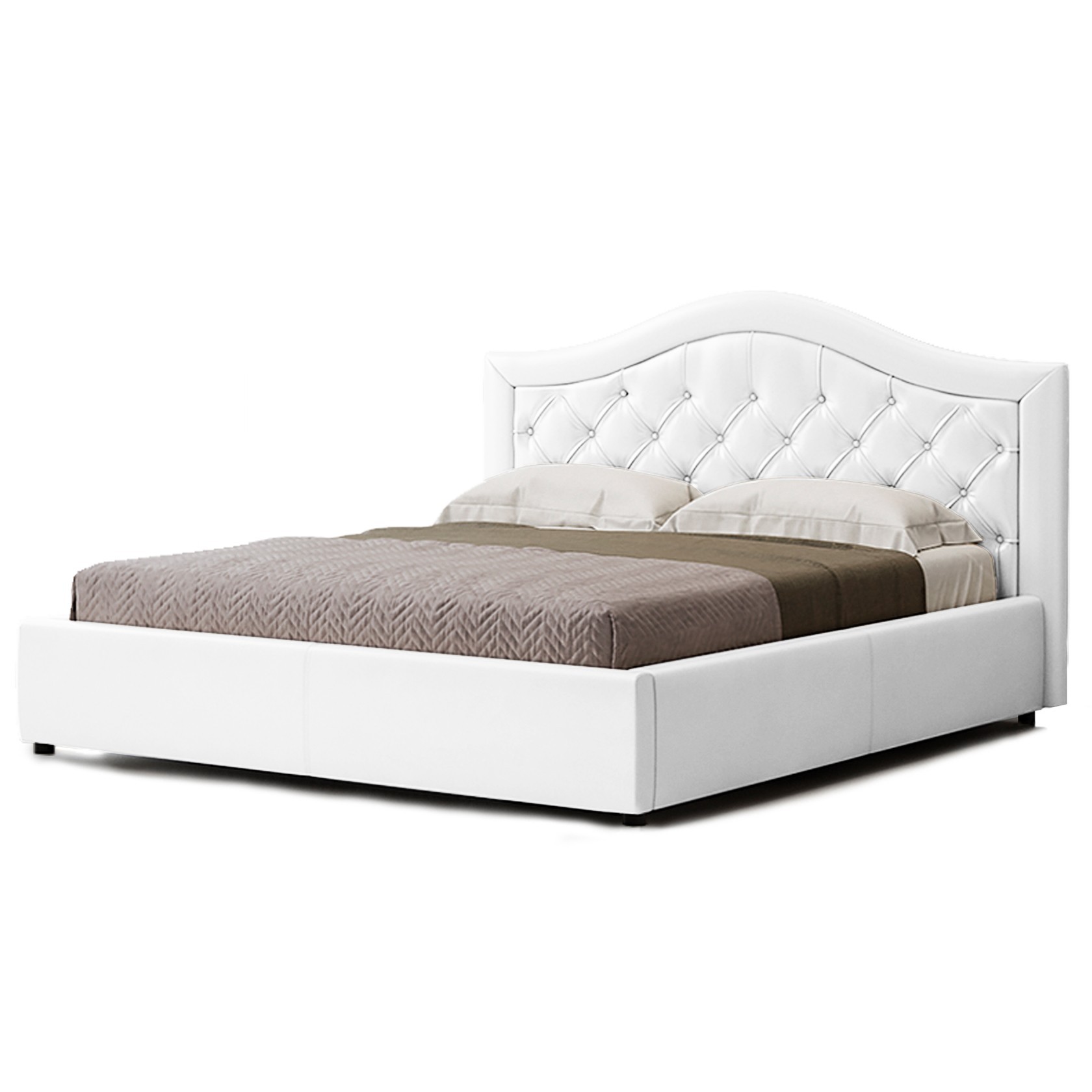 

Кровать Севилья II (Green Sofa) Белая 160х200 см 381138_33