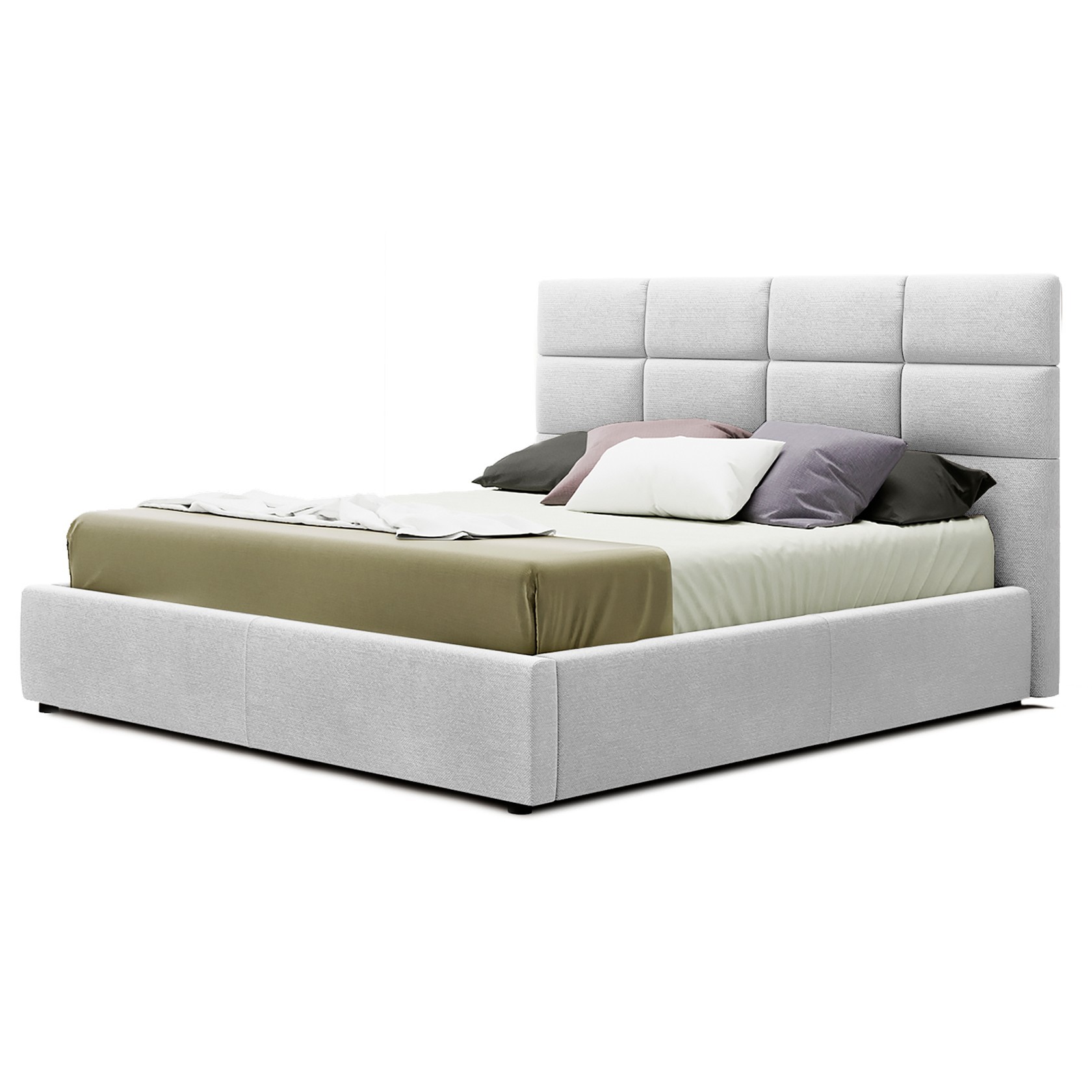 

Кровать Рим II (Green Sofa) Белая 140х200 см 381135_32