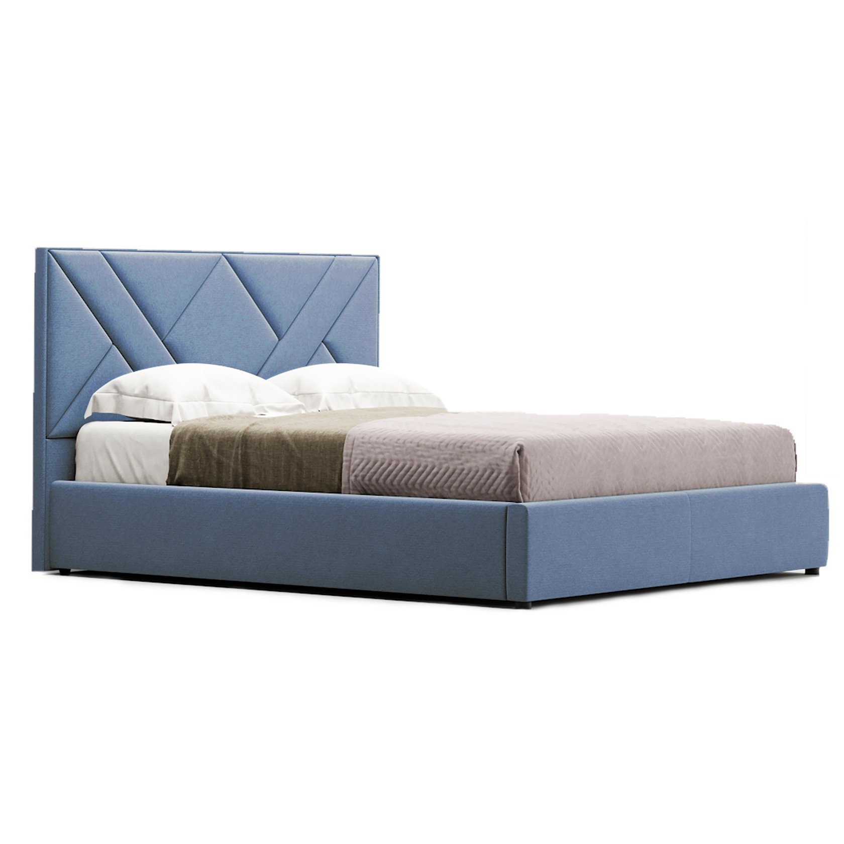 

Кровать Париж (Green Sofa) Голубая 160х200 см 381132_08