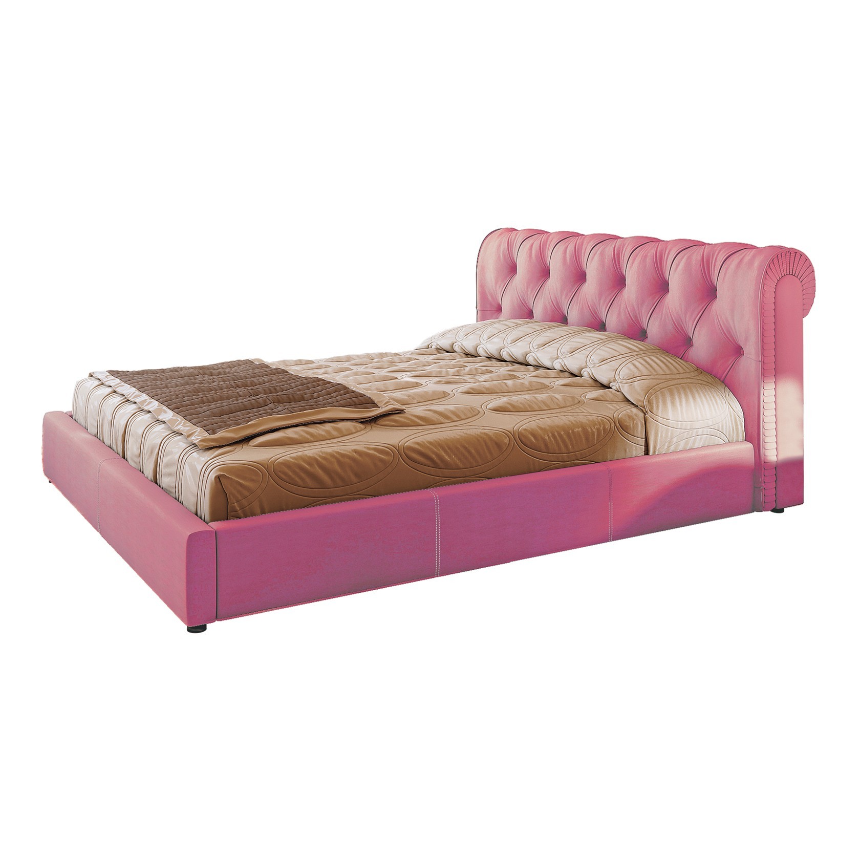 

Кровать Честер (Green Sofa) Розовая 120х200 см 381147_31