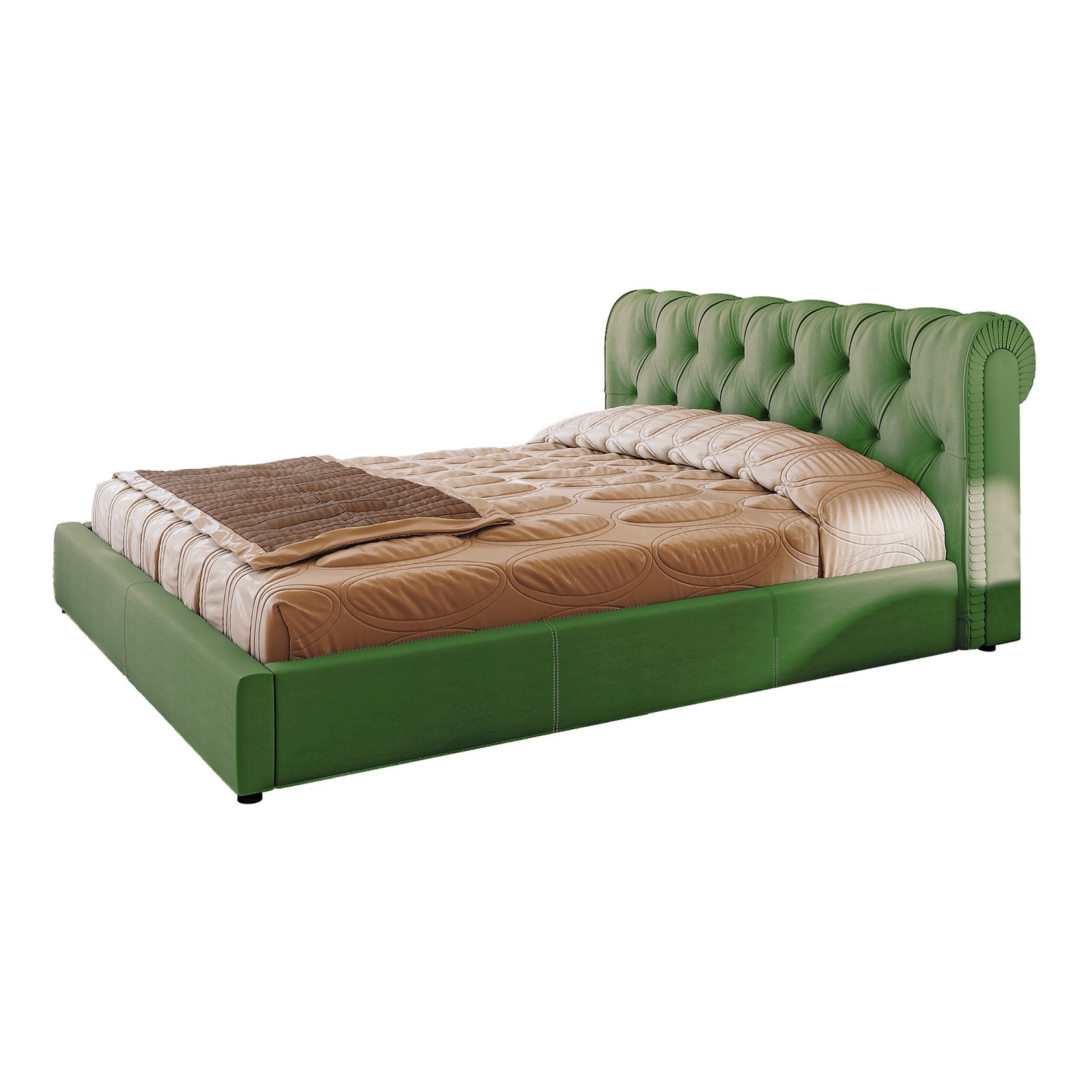 

Кровать Честер (Green Sofa) Зеленая 180х200 см 381147_14