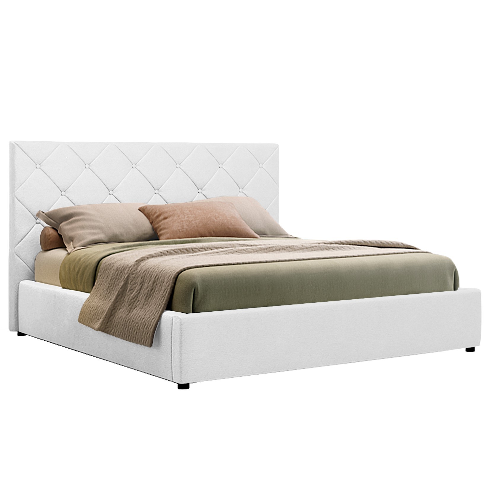 

Кровать Нью-Йорк ромбы (Green Sofa) Белая 120х200 см 381130_31