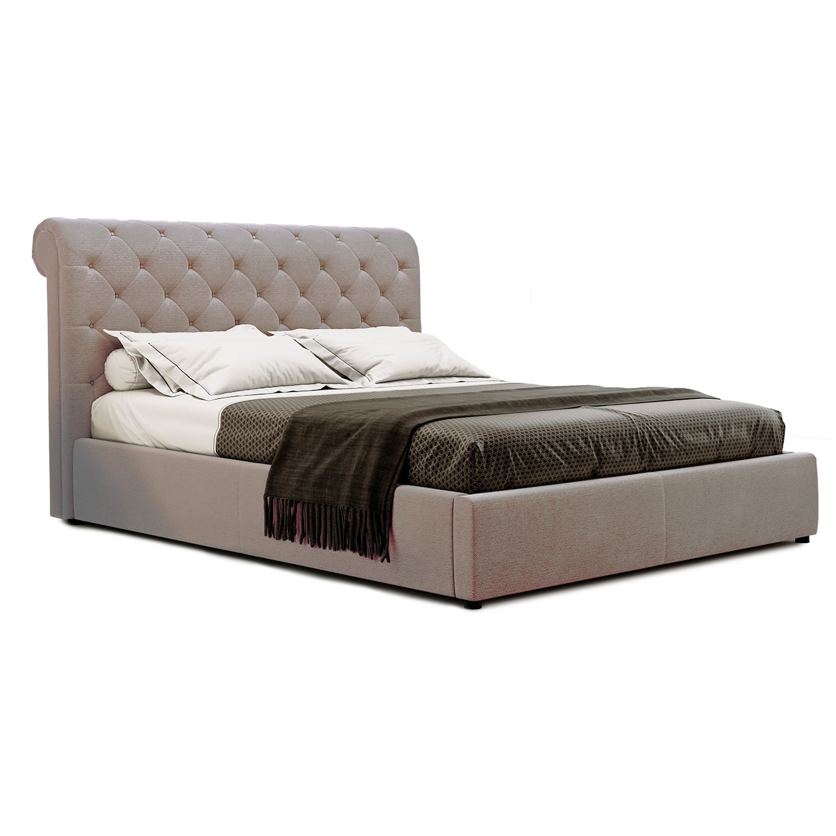 

Кровать Валенсия (Green Sofa) Бежевая 160х200 см 381106_08
