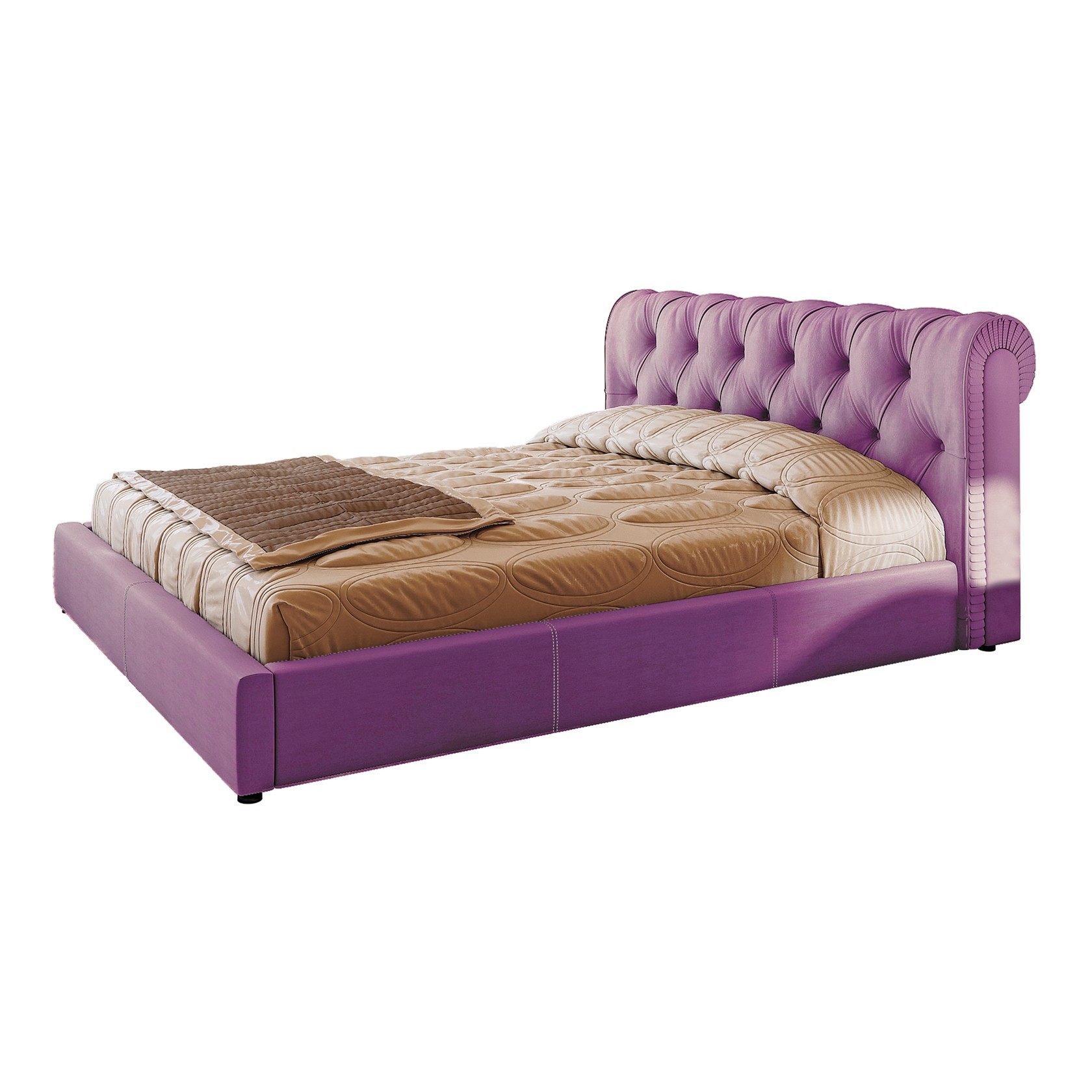 

Кровать Честер (Green Sofa) Фиолетовая 140х200 см 381147_17