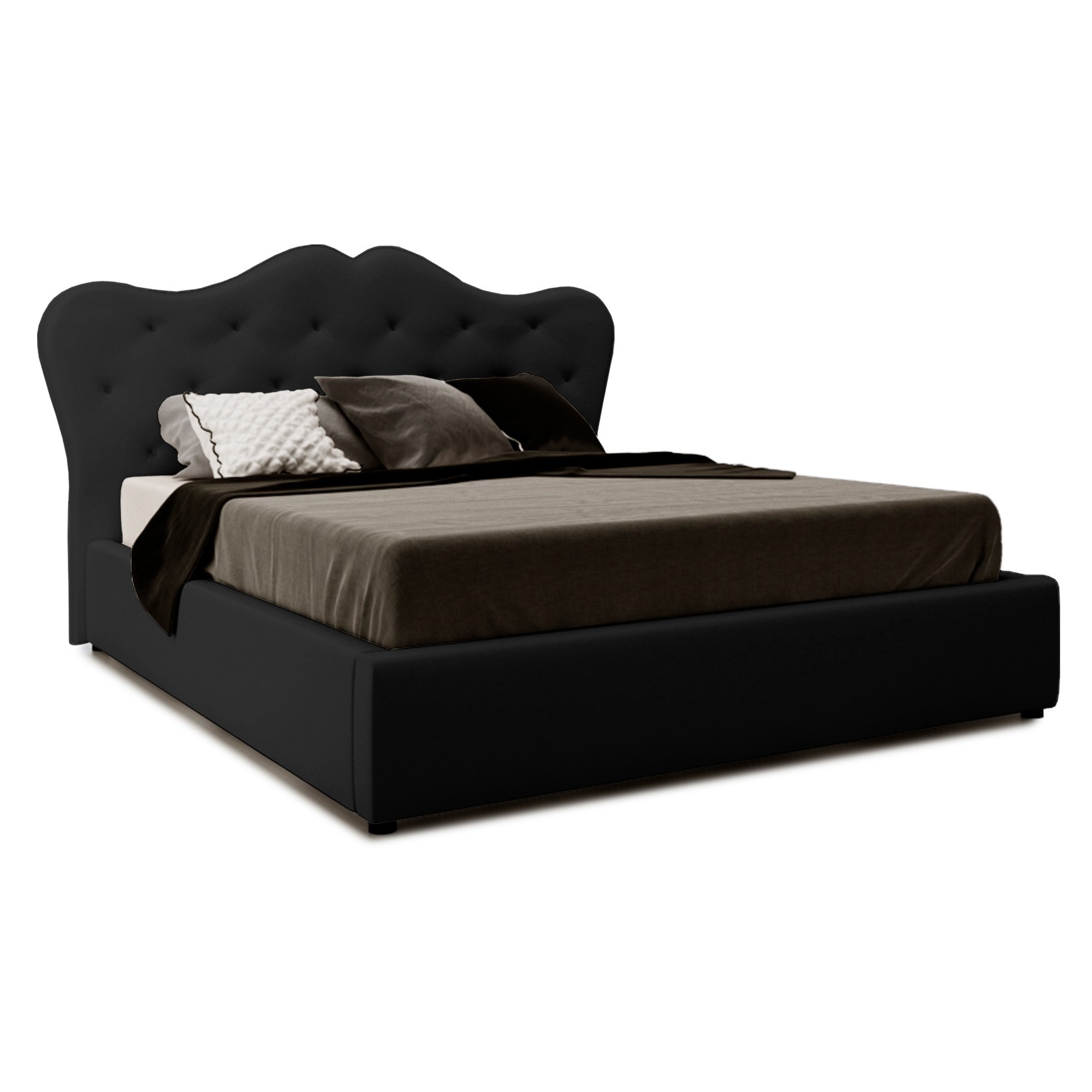 

Кровать Монро (Green Sofa) Черная 140х200 см 381125_27