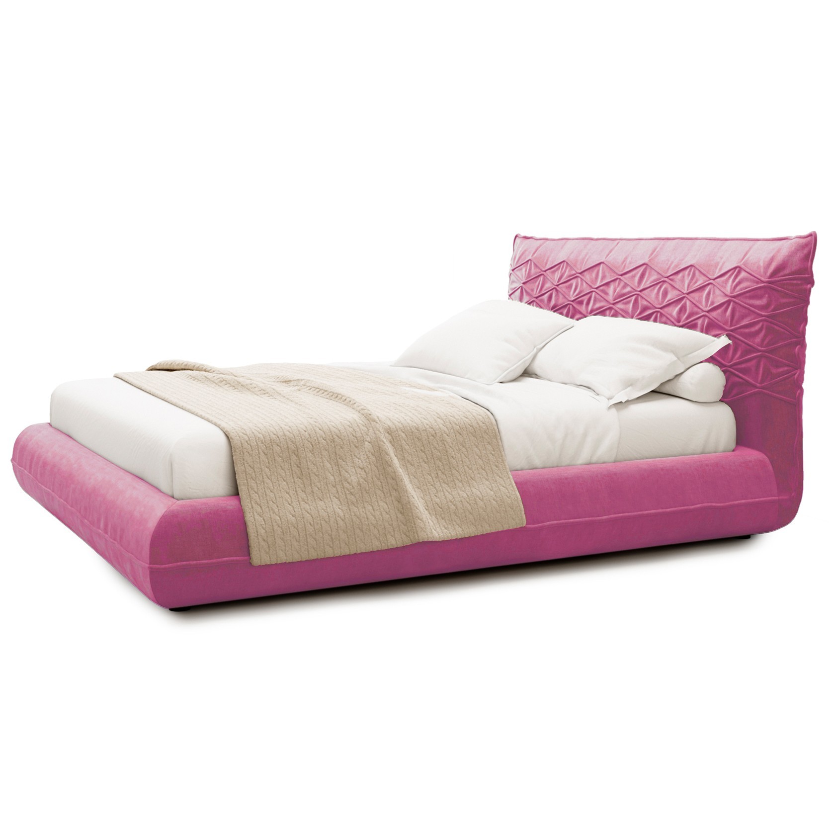 

Кровать Шанхай (Green Sofa) Розовая 140х200 см 381149_32