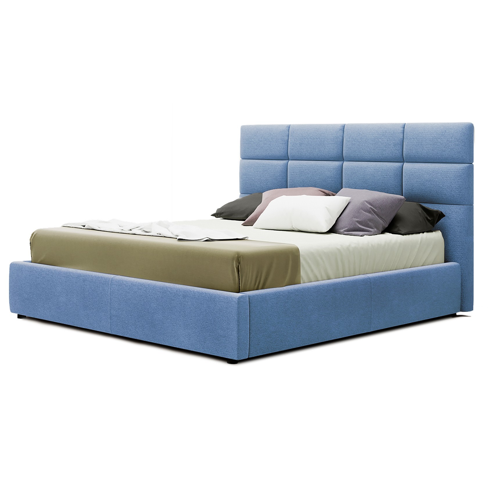 

Кровать Рим II (Green Sofa) Голубая 120х200 см 381135_06