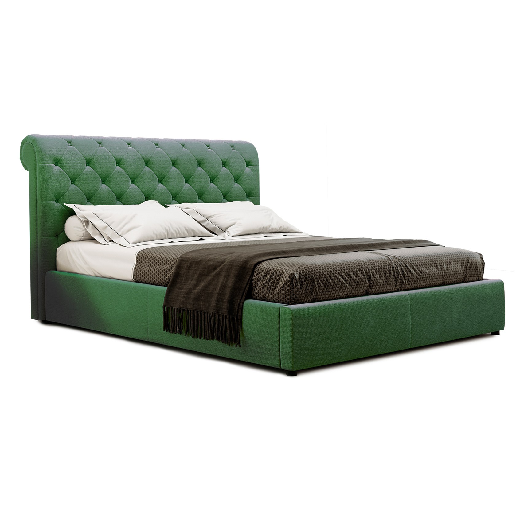 

Кровать Валенсия (Green Sofa) Зеленая 160х200 см 381106_18