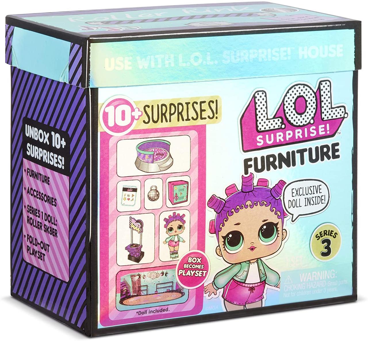 

Игровой набор L.O.L. Surprise Furniture Roller Rink ЛОЛ Роллердром Роллер-Леди (567103)