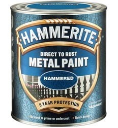 

Молотковая антикоррозионная эмаль по металлу 3 в 1 Hammerite коричневая 0,75л