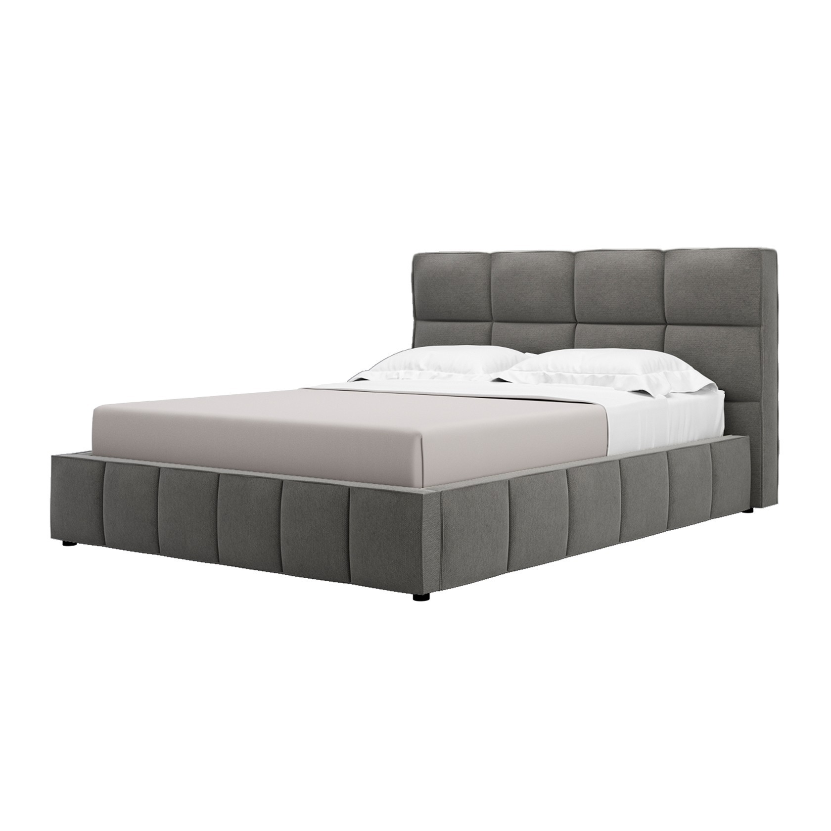 

Кровать Техас II (Green Sofa) Серая 160х200 см 381143_03