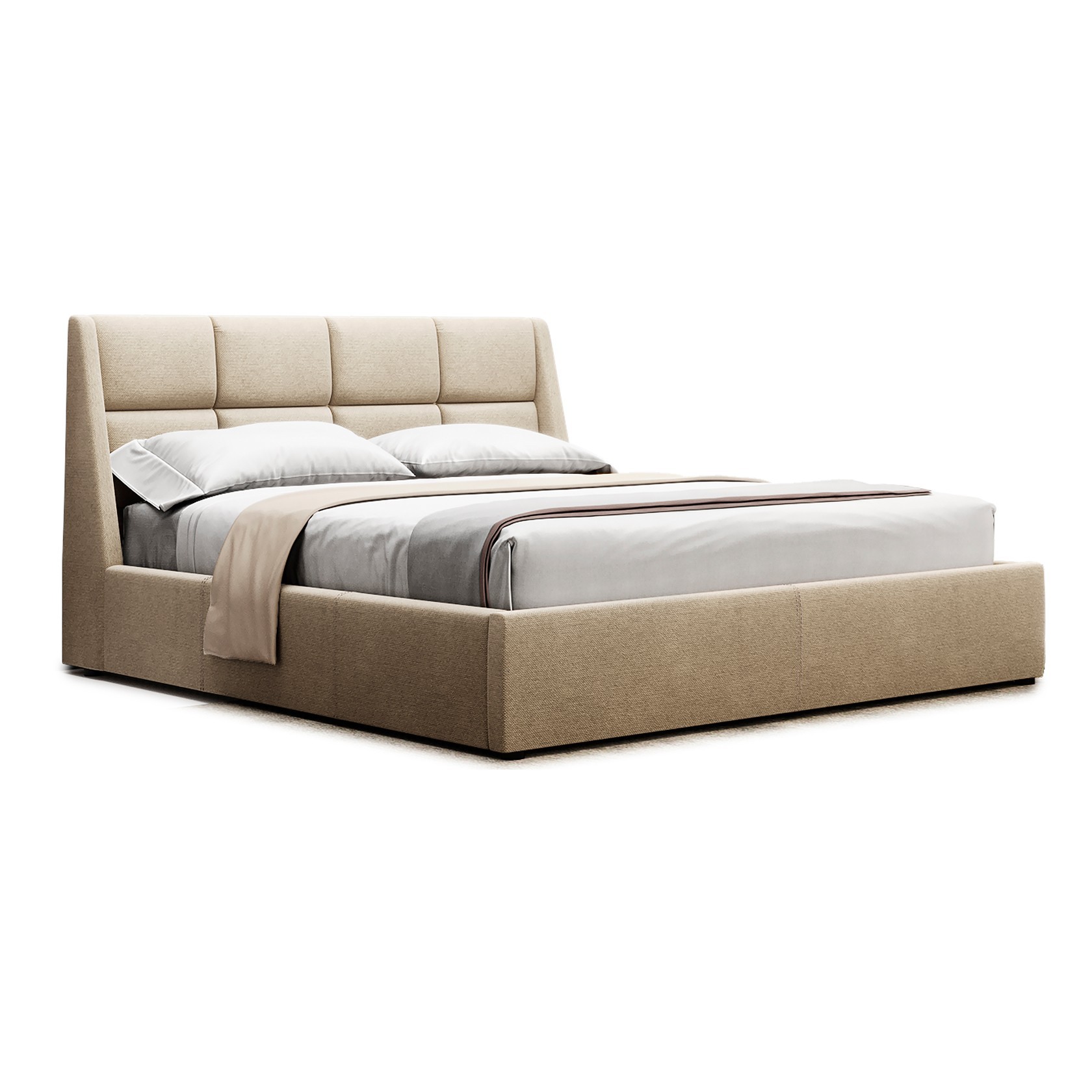 

Кровать Берлин II (Green Sofa) Кремовая 120х200 см 381104_01