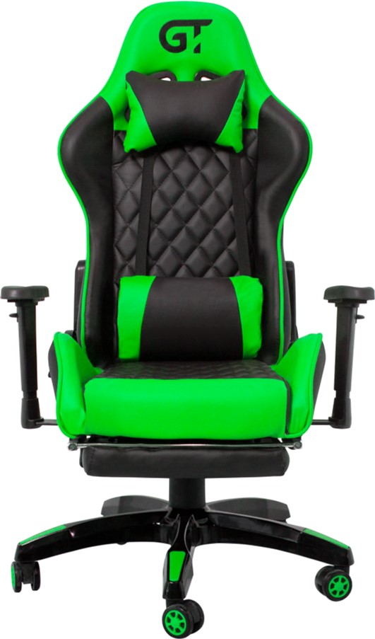 

Кресло для геймеров GT Racer X-2526 Black/Green