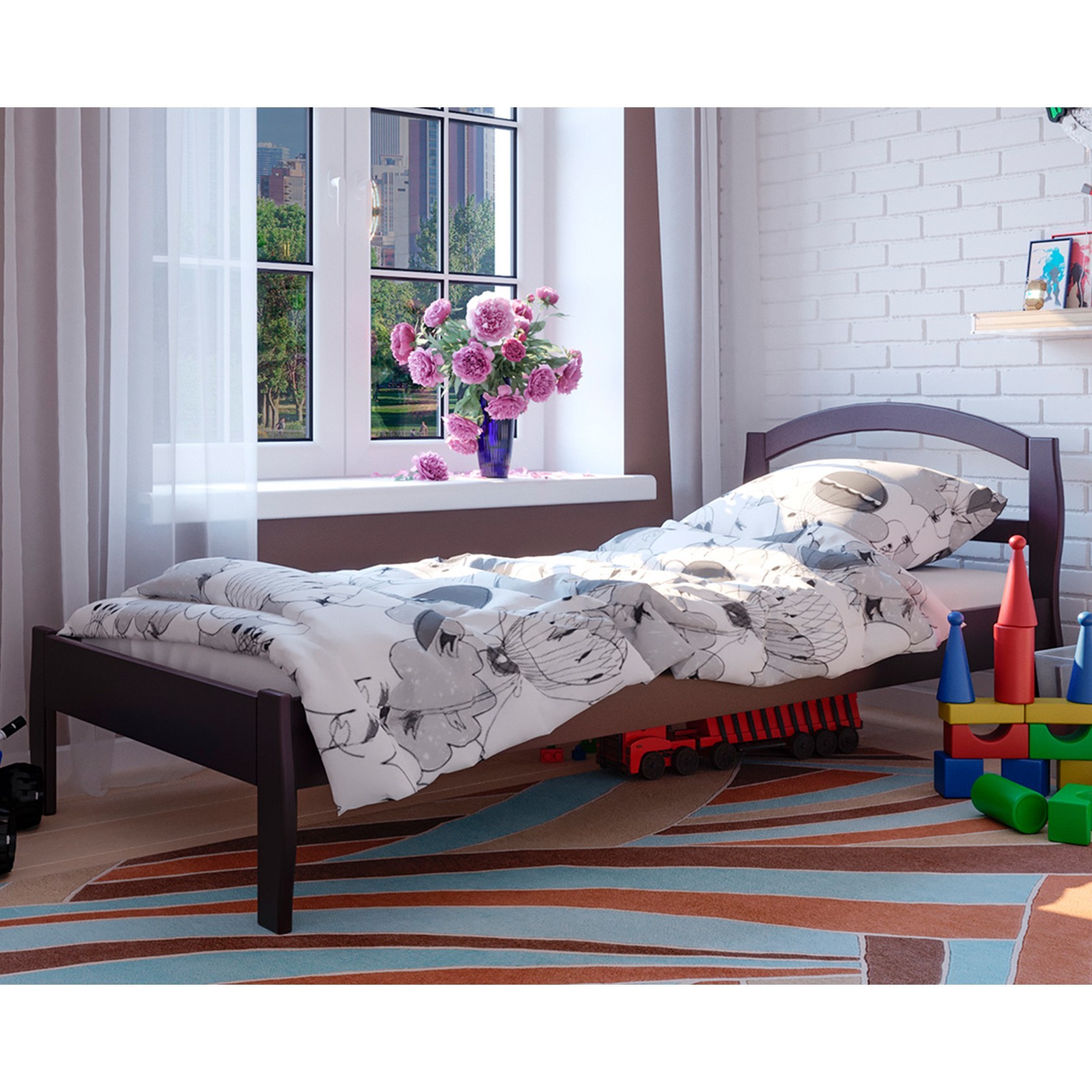 

Кровать Юлия (Червоноградский ДОК) Махонь 80х200 см 91143_03