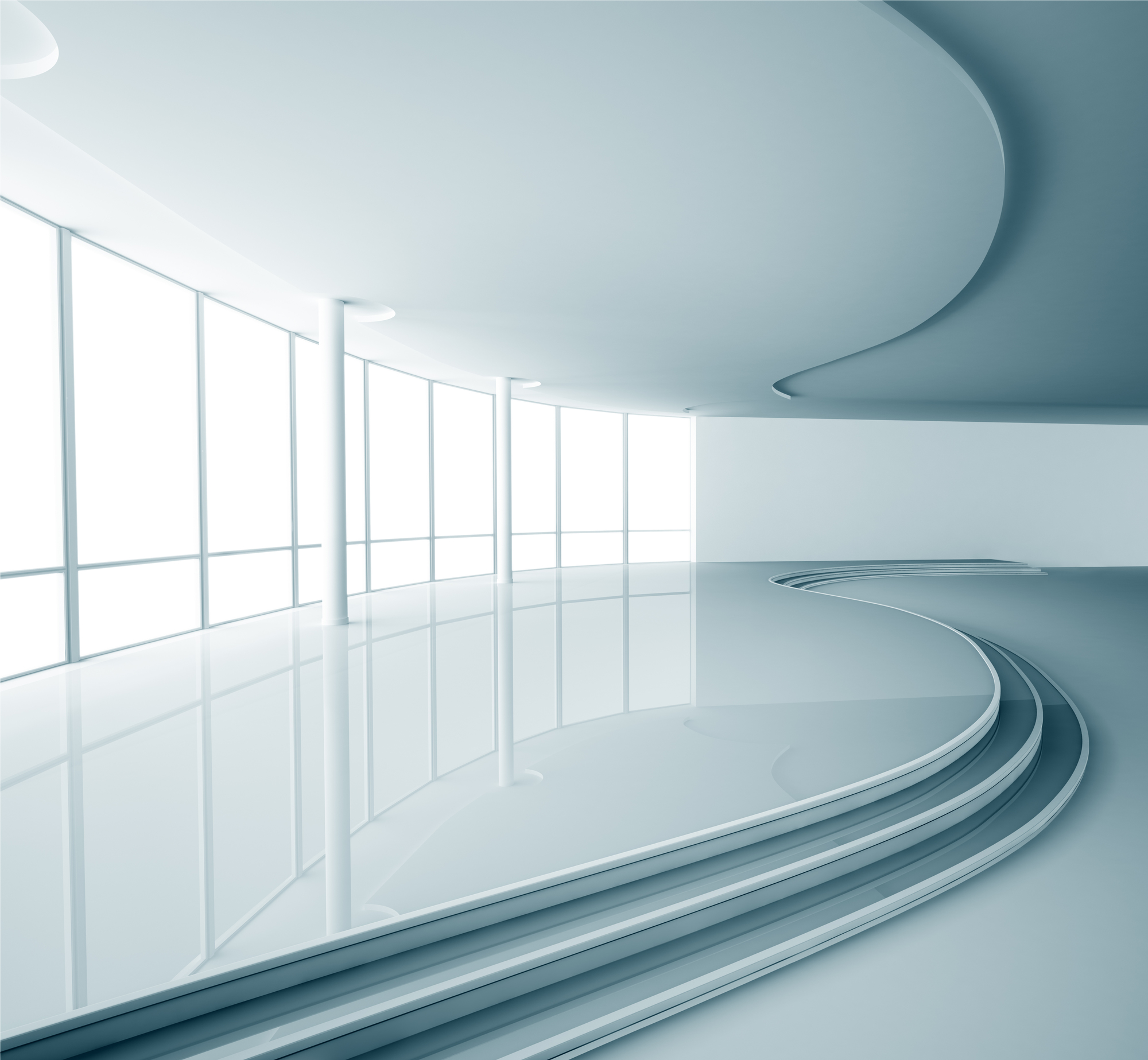 

Фотообои 3D 'Белая комната' (3375) , Штукатурка