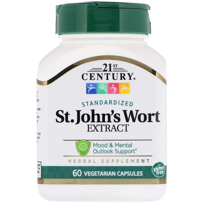 

Натуральная добавка 21st Century St. John's Wort Extract 60 капсул