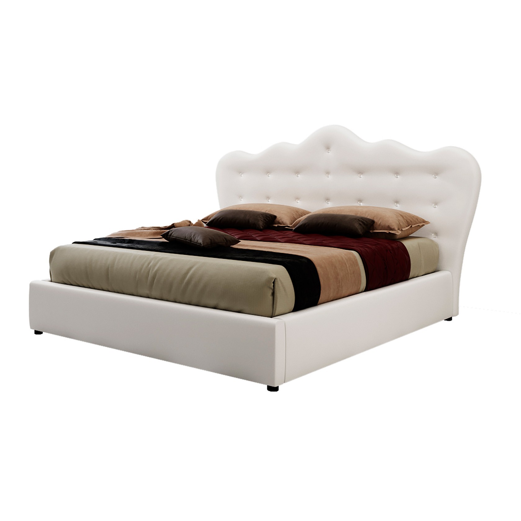 

Кровать Венеция (Green Sofa) Белая 200х200 см 381107_05