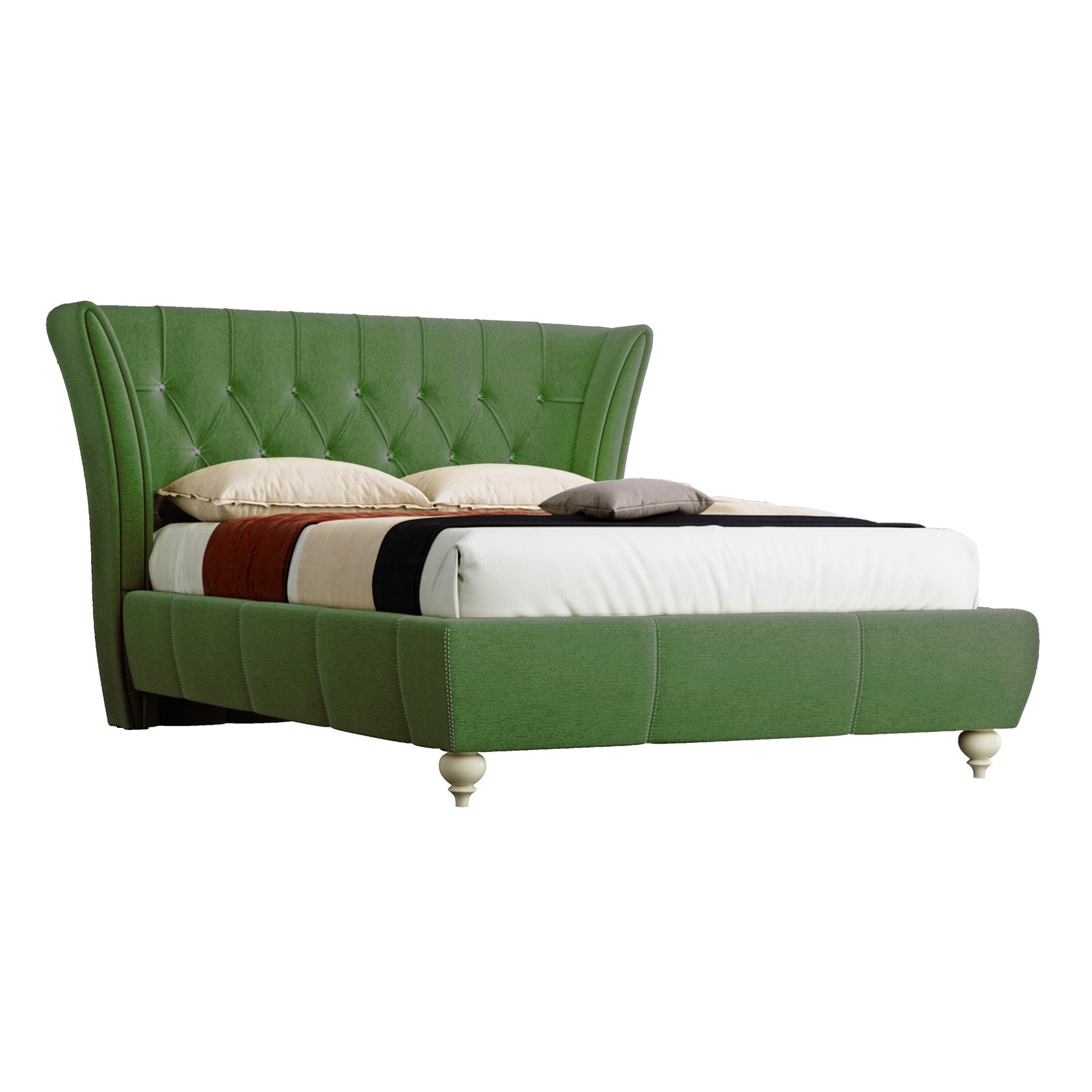 

Кровать Эмма (Green Sofa) Зеленая 180х200 см 381150_14