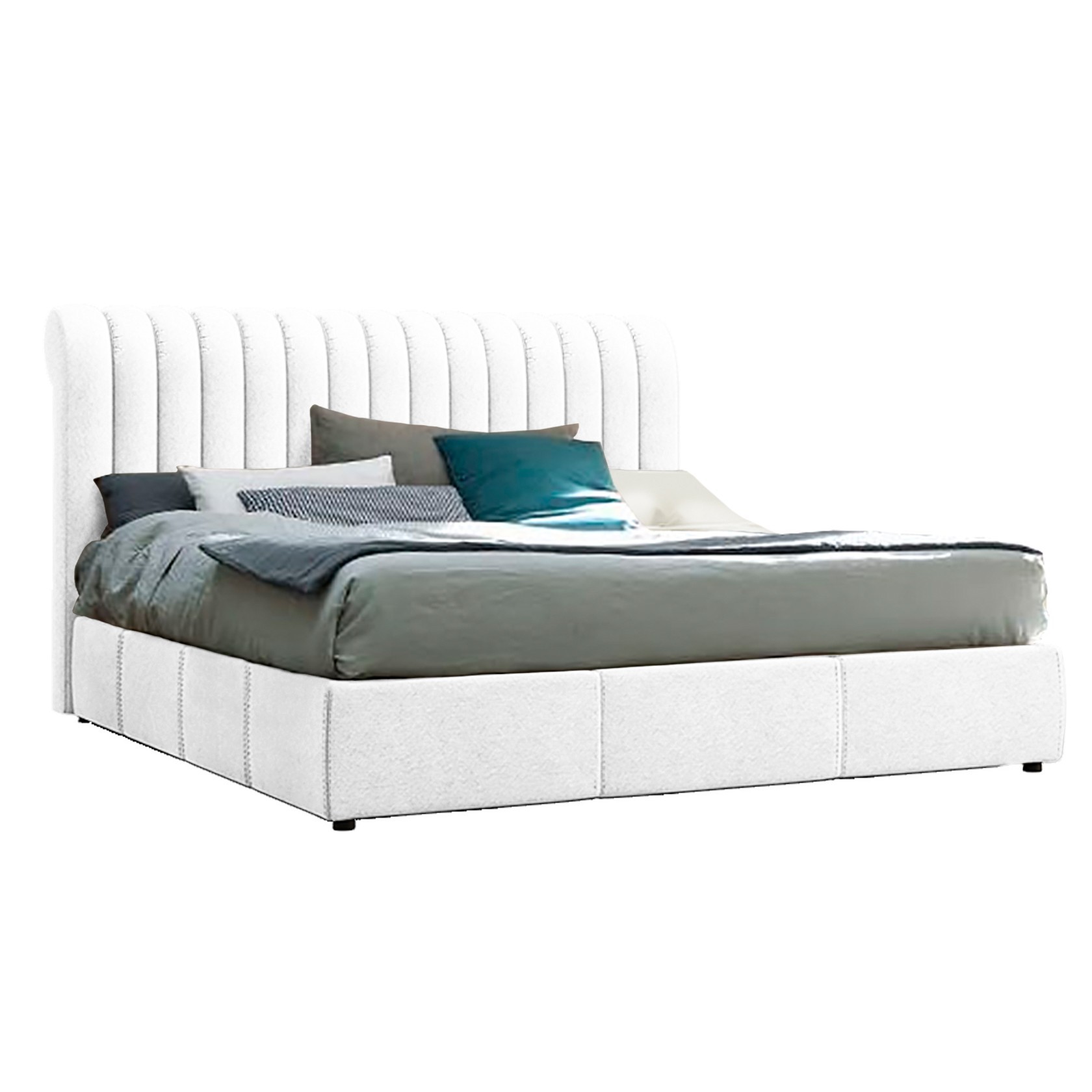

Кровать Манчестер (Green Sofa) Белая 160х200 см 381121_48