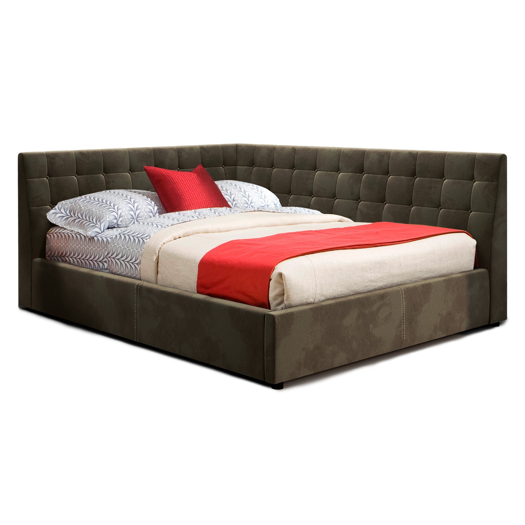 

Кровать Афины (Green Sofa) Коричневая 140х200 см 381101_22